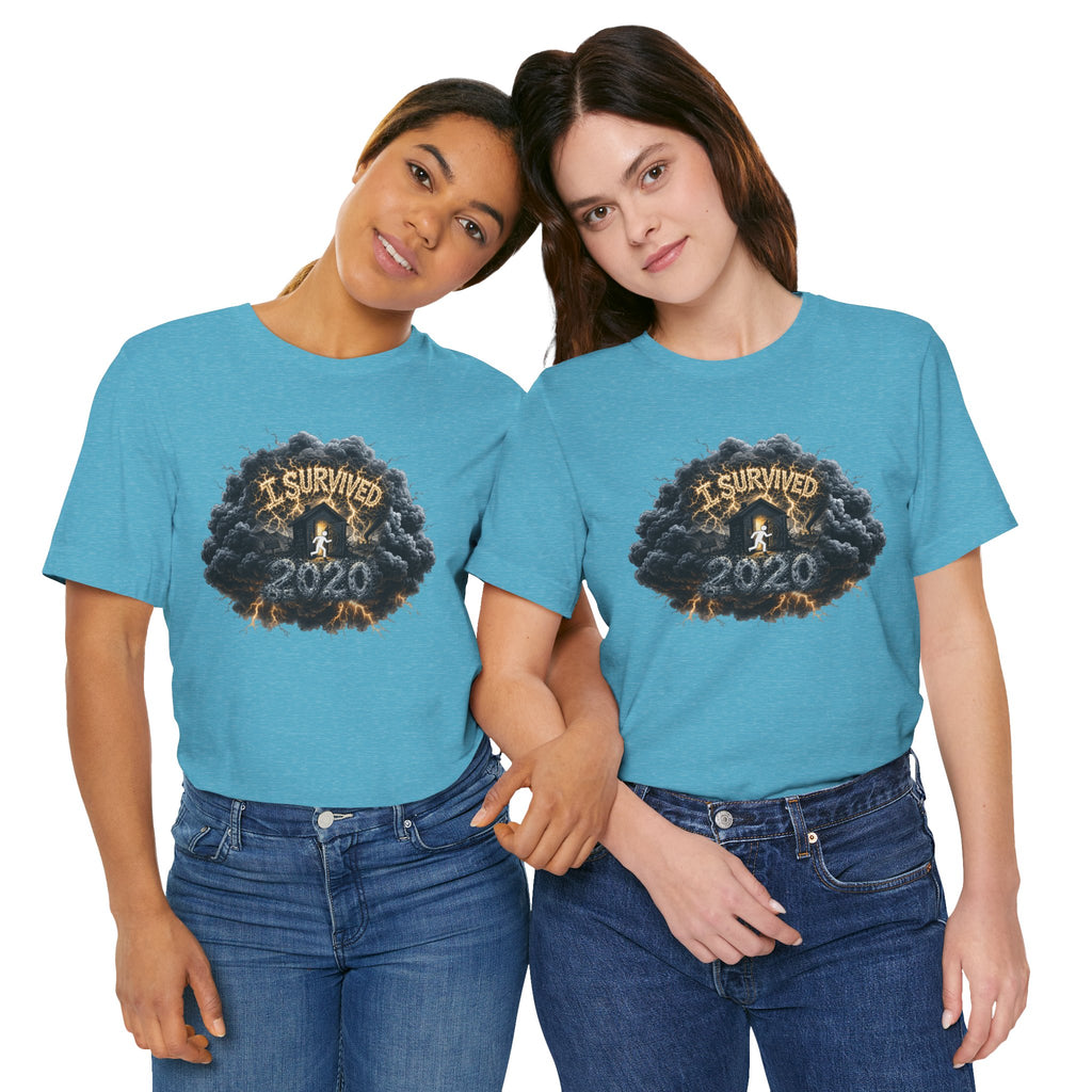 I Survived 2020 — Director's Cut Original Design Teaser Tee | Season 1 Premiere Drop Unisex Jersey Short Sleeve Tee