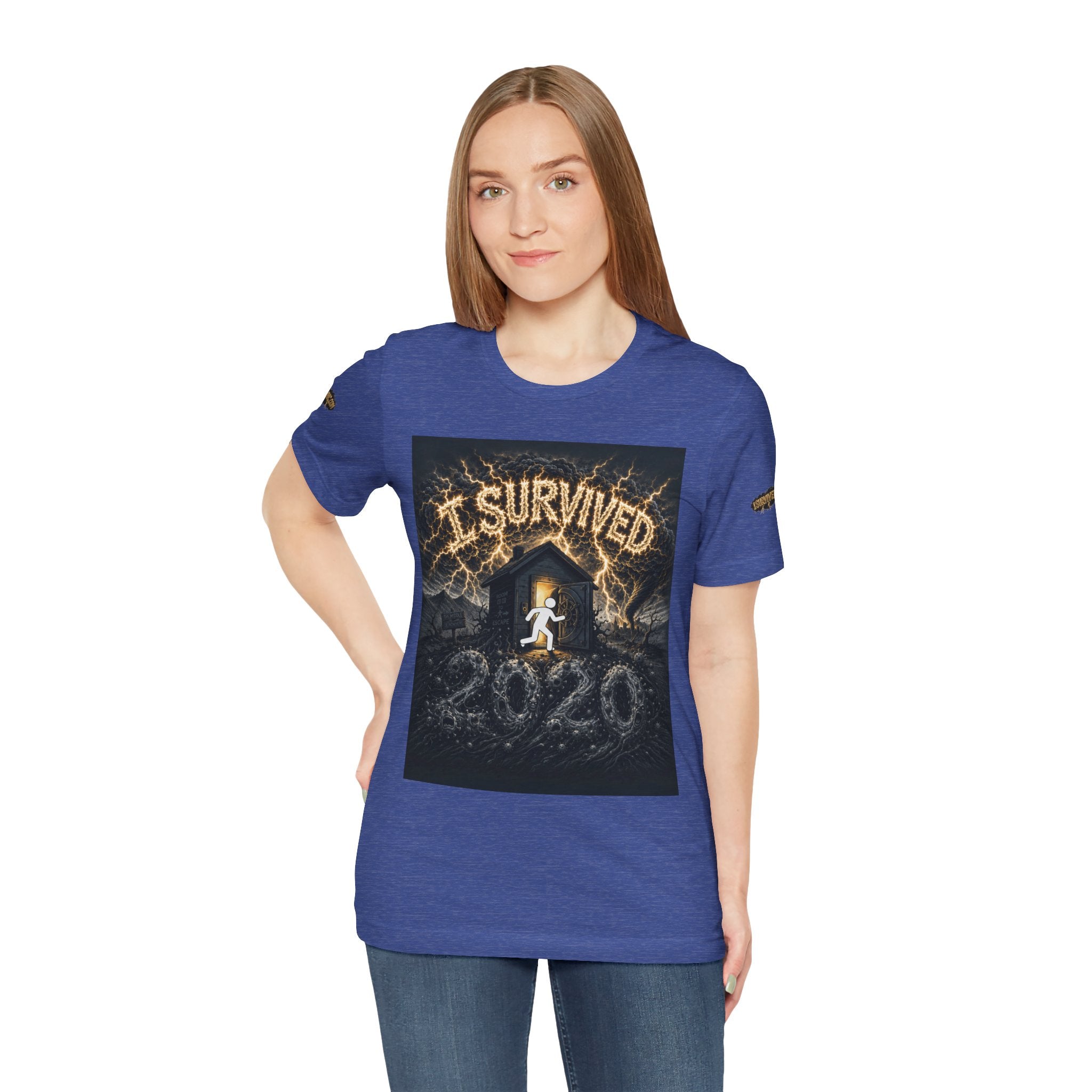 I Survived 2020 — Original PILOT Design: Special Edition Unisex Jersey Short Sleeve Tee