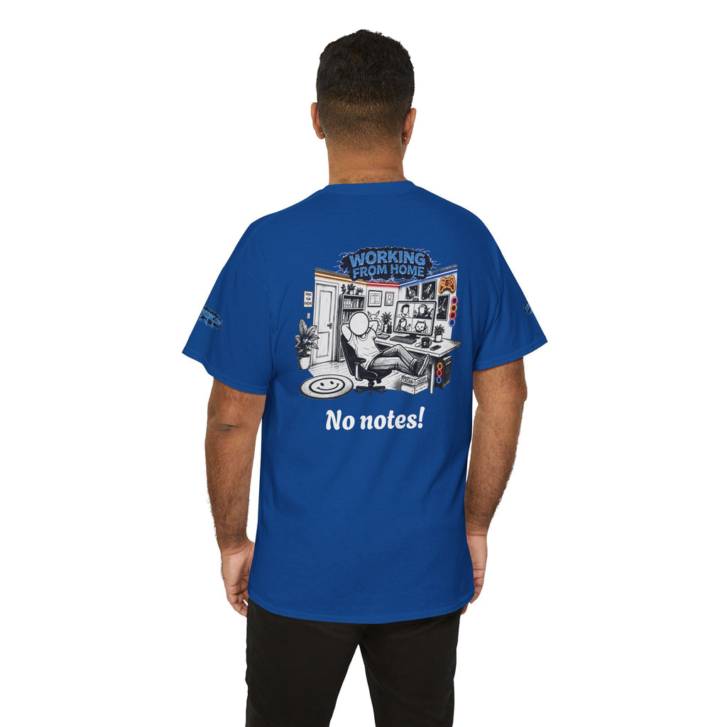 I Survived 2020 — LOCKDOWN S3:E4: Special Edition "Working From Home" Unisex Heavy Cotton Tee