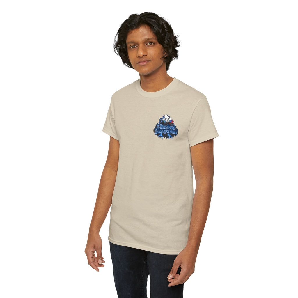 I Survived 2020 — "Please Stand By" Test Pattern Tee Lockdown Surveillance Edition Summer Exclusive Unisex Heavy Cotton Tee