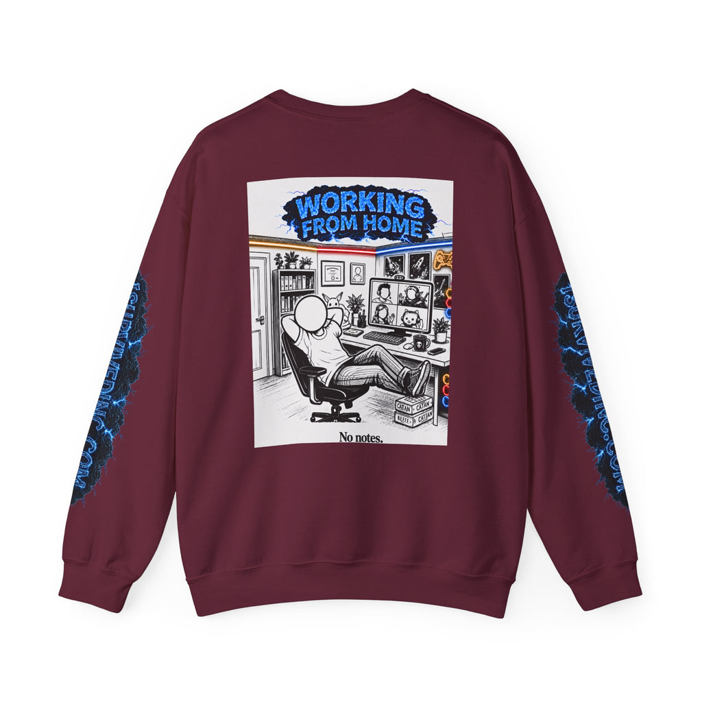 I Survived 2020 — S3:E4 "Working From Home" | Mid-Season Finale Pt. 1 | Lockdown Edition Documentary Unisex Heavy Blend™ Crewneck Sweatshirt