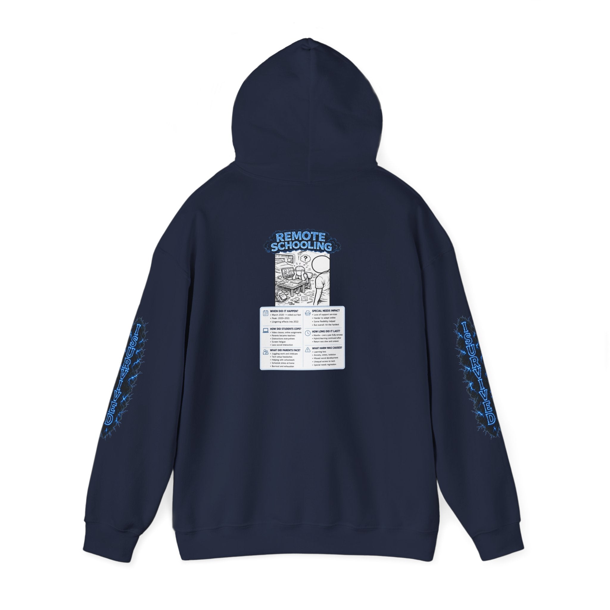 I Survived 2020 — LOCKDOWN S3:E3: Director's Cut "Remote Schooling" Hoodie