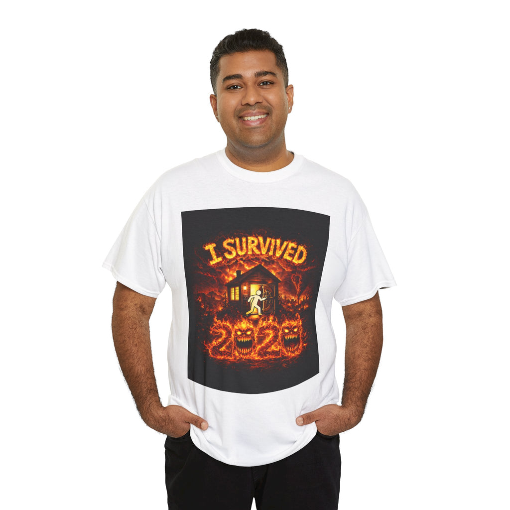 I Survived 2020 — WILDFIRES S2:E2: "The Bobcat Fire" Memorial Unisex Heavy Cotton Tee