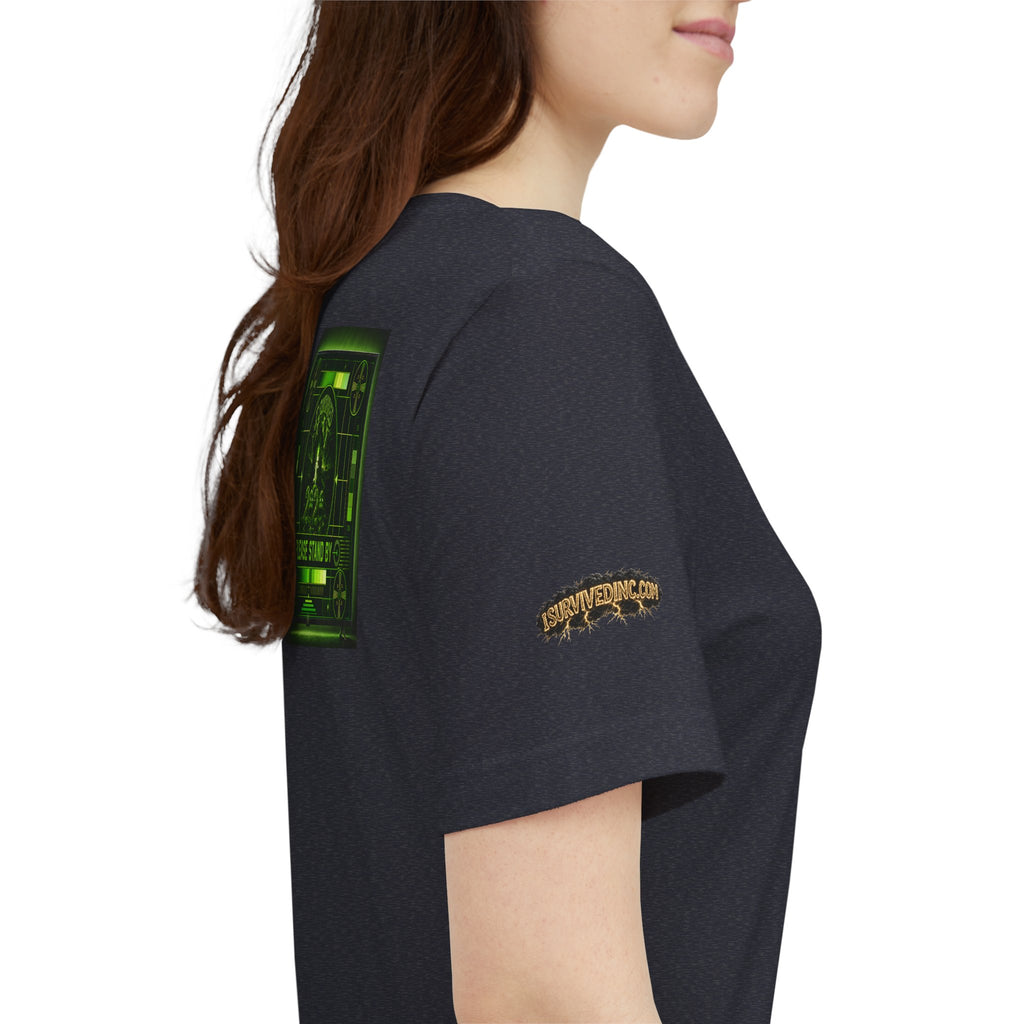I Survived 2020 — "Please Stand By" Test Pattern Toxic Signal Tee Special Edition Summer Premiere Unisex Jersey Short Sleeve Tee