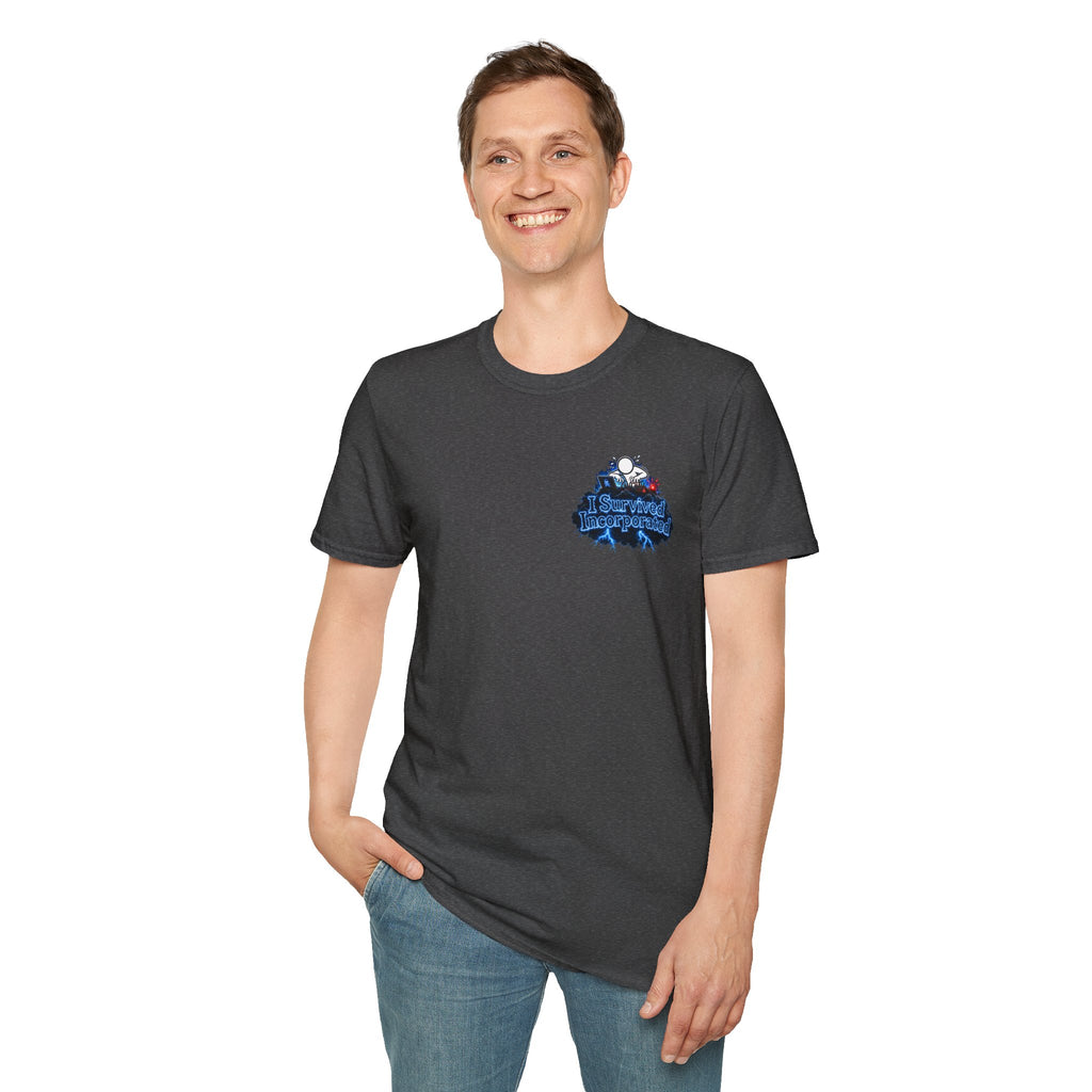I Survived 2020 — "Please Stand By" Test Pattern Tee Lockdown Edition Summer Exclusive Unisex Softstyle T-Shirt