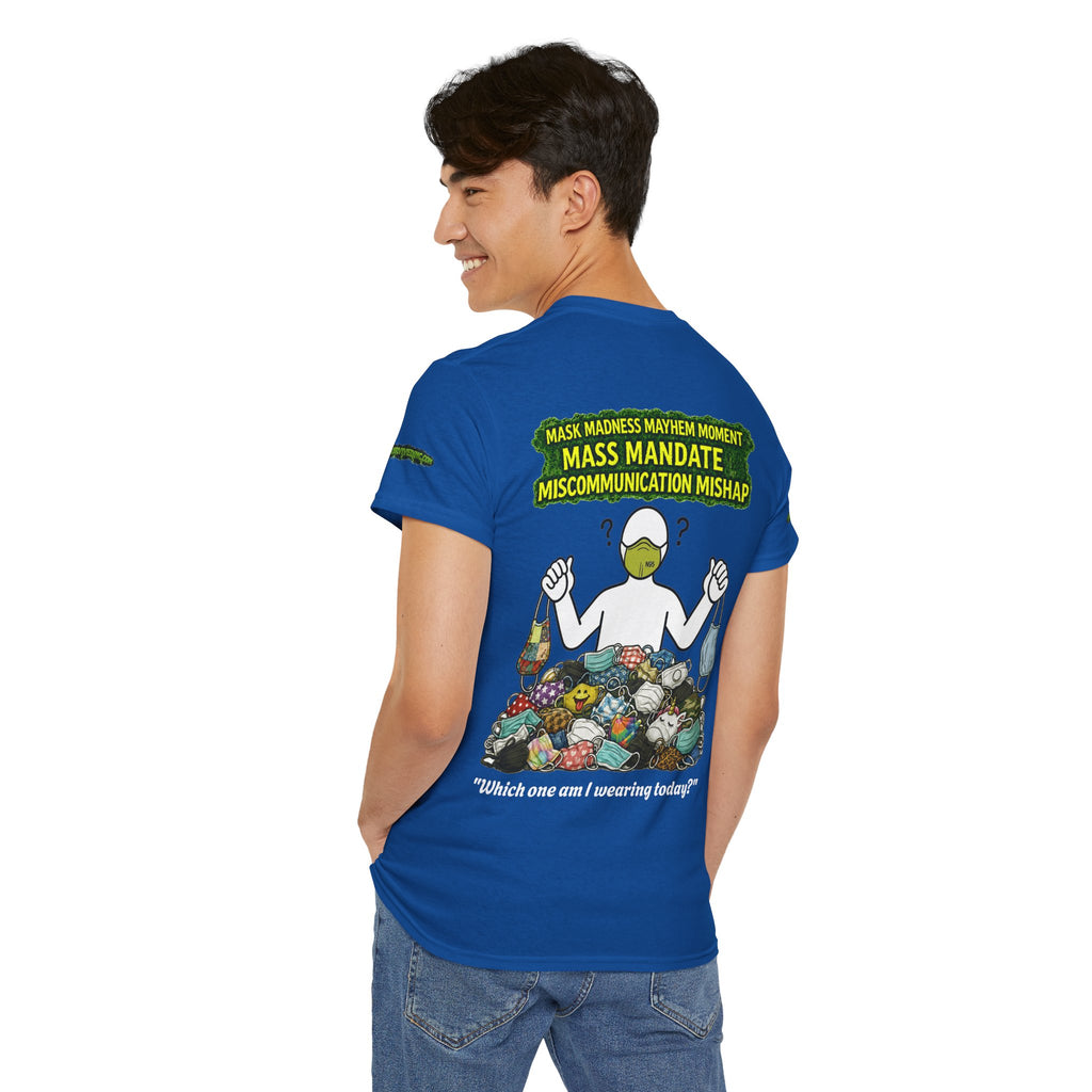 I Survived 2020 — PANDEMIC S1:E4: Special Edition "Mask Madness" Unisex Heavy Cotton Tee
