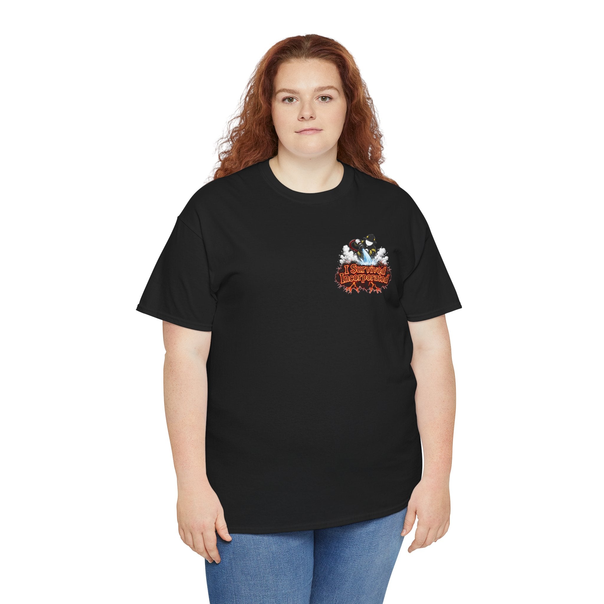 I Survived 2020 — "Please Stand By" Test Pattern Tee Wildfire Signal Edition Summer Premiere Unisex Heavy Cotton Tee