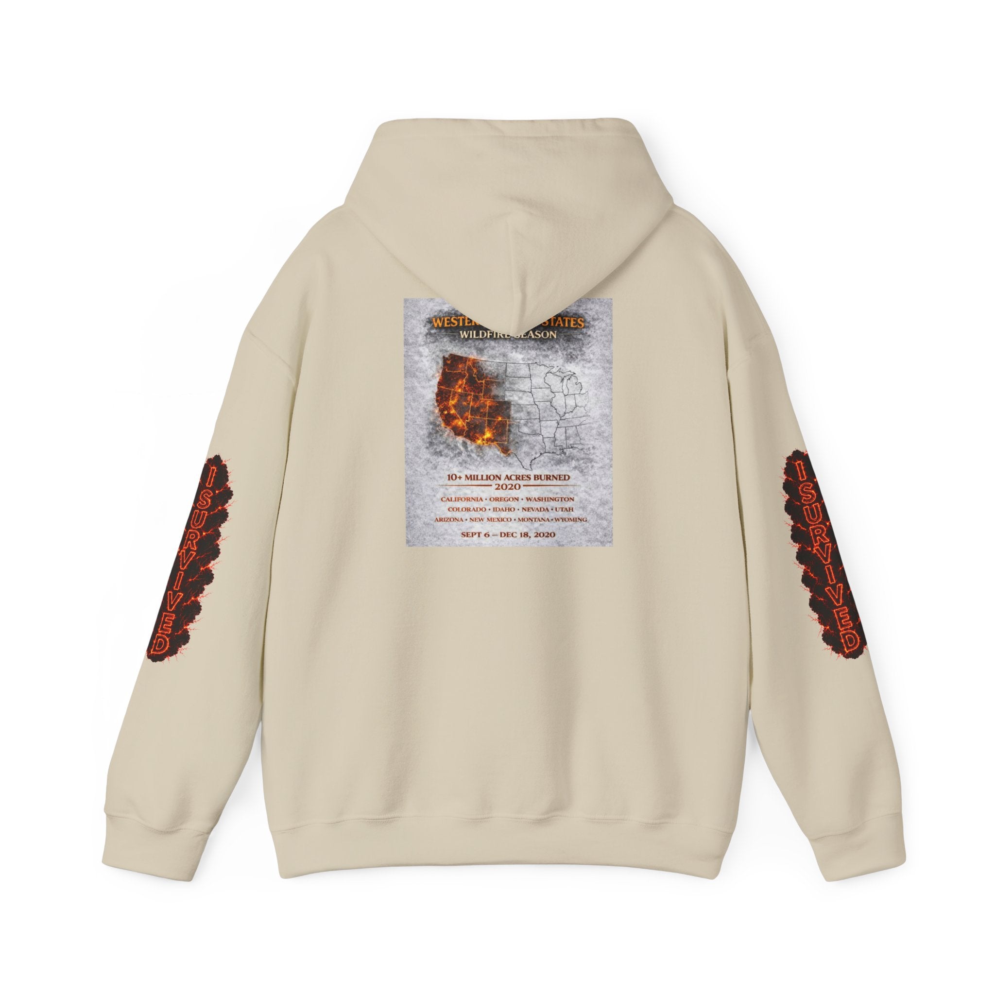 I Survived 2020 — Director's Cut S2:E4 "Western U.S. Wildfire Season" | Mid-Season Finale Pt. 1 | Wildfire Edition Memorial Hoodie Sweatshirt
