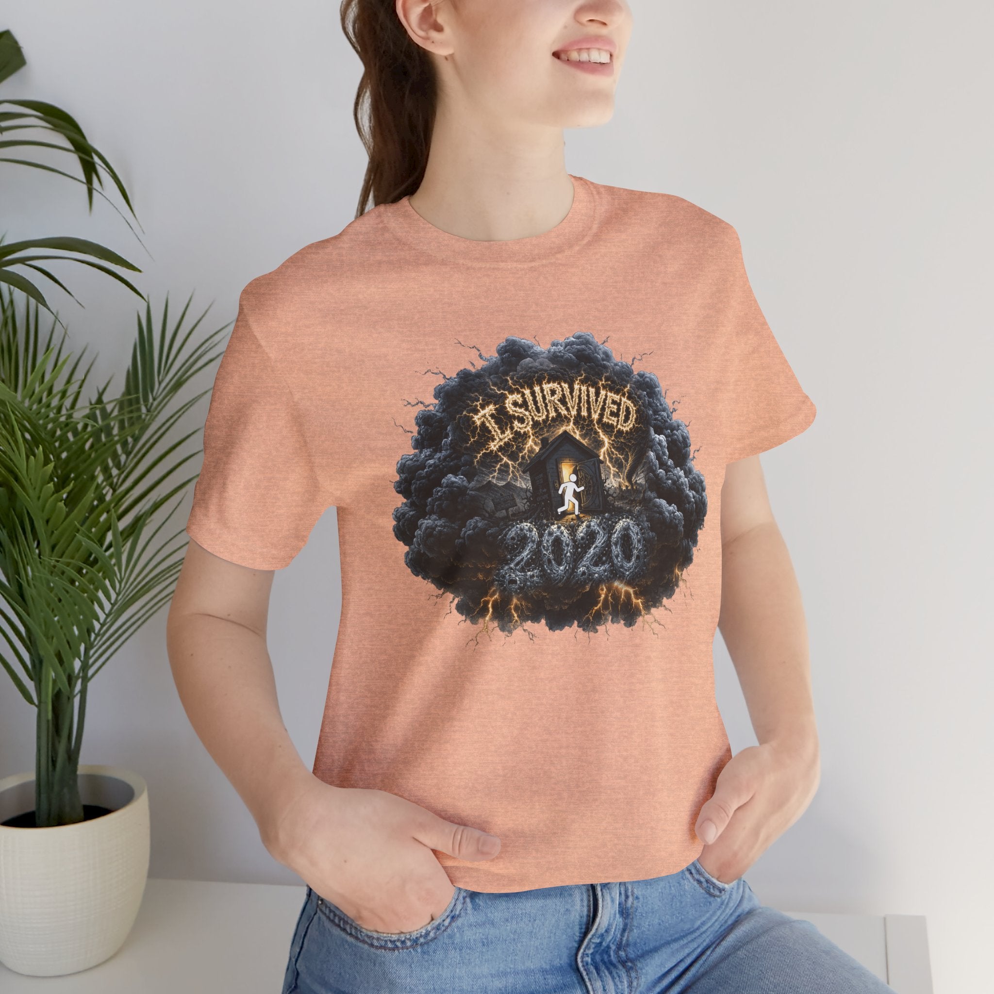 I Survived 2020 — Director's Cut Original Design Teaser Tee | Season 1 Premiere Drop Unisex Jersey Short Sleeve Tee