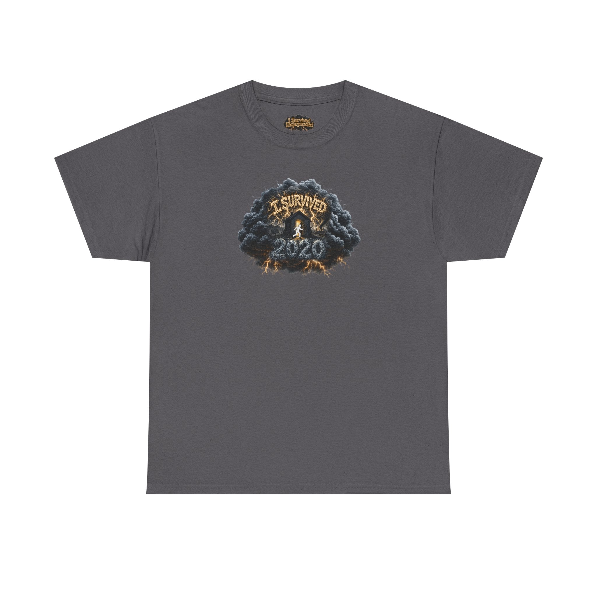 I Survived 2020 —  Original PILOT Design: Director's Cut Unisex Heavy Cotton Tee