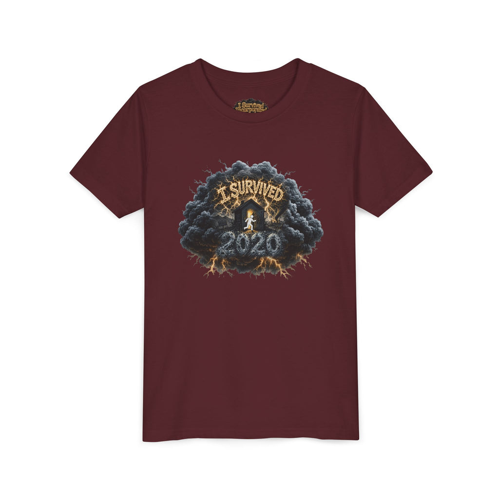 I Survived 2020 — Director's Cut Original Design Teaser Tee | Season 1 Premiere Drop Youth Short Sleeve Tee