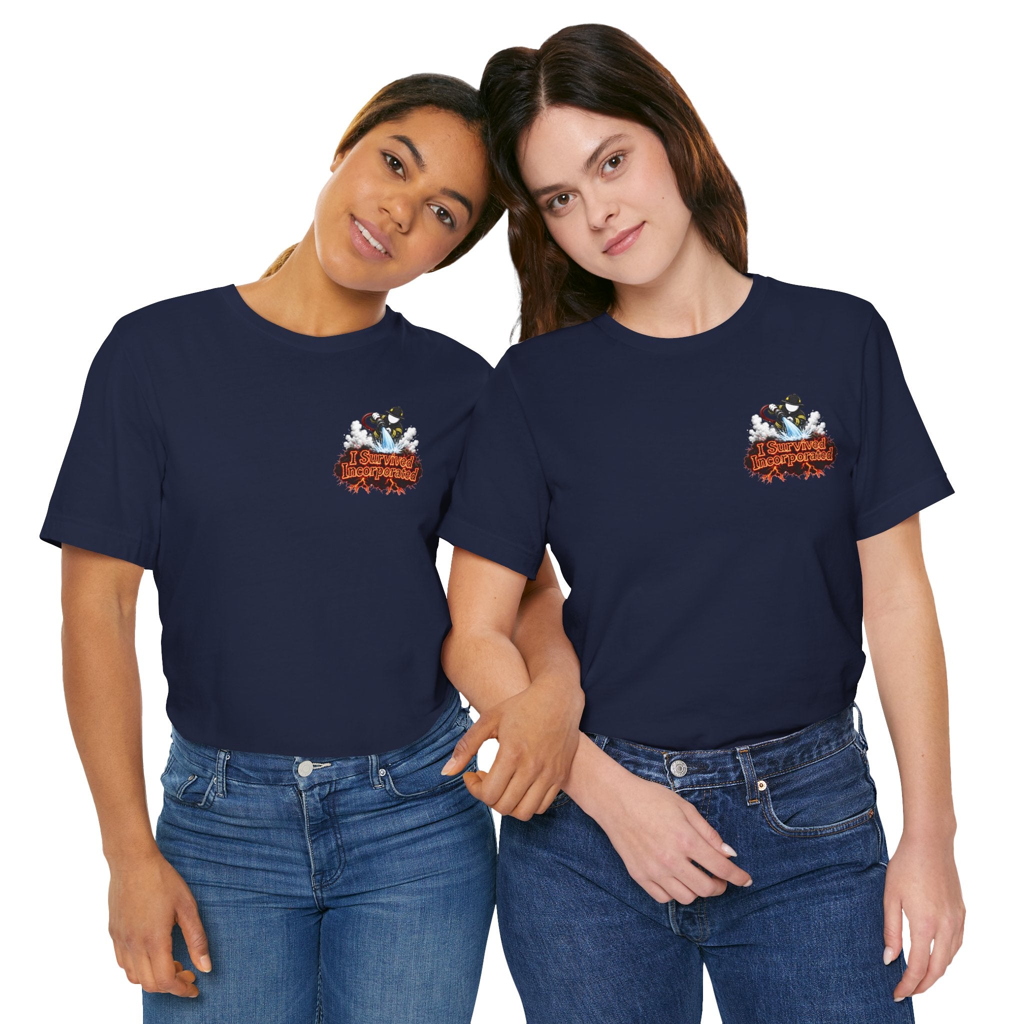 I Survived 2020 — "Please Stand By" Test Pattern Tee Wildfire Signal Edition Summer Premiere Unisex Jersey Short Sleeve Tee