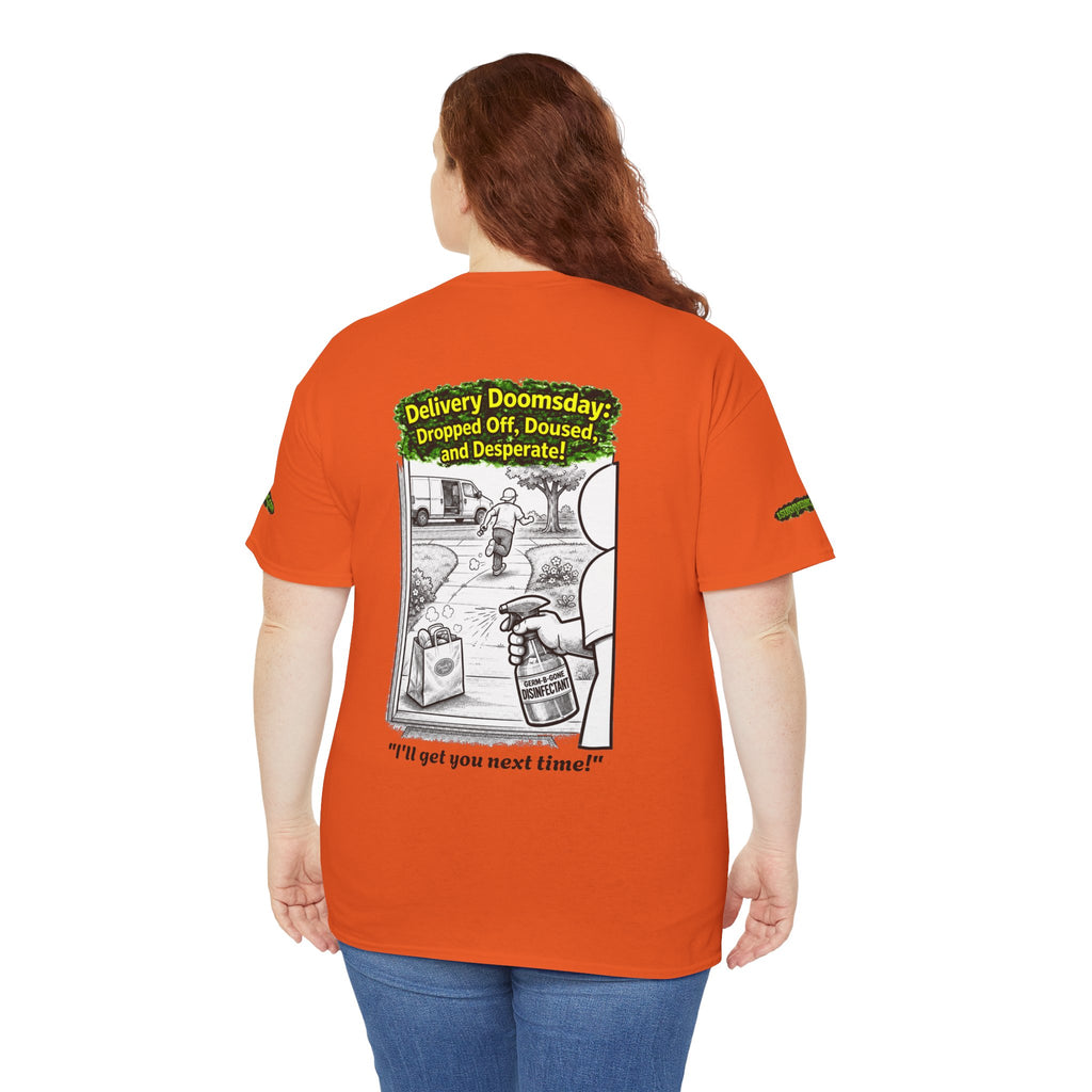 I Survived 2020 — PANDEMIC S1:E5: Director's Cut Special Edition "Delivery Doomsday" Unisex Heavy Cotton Tee