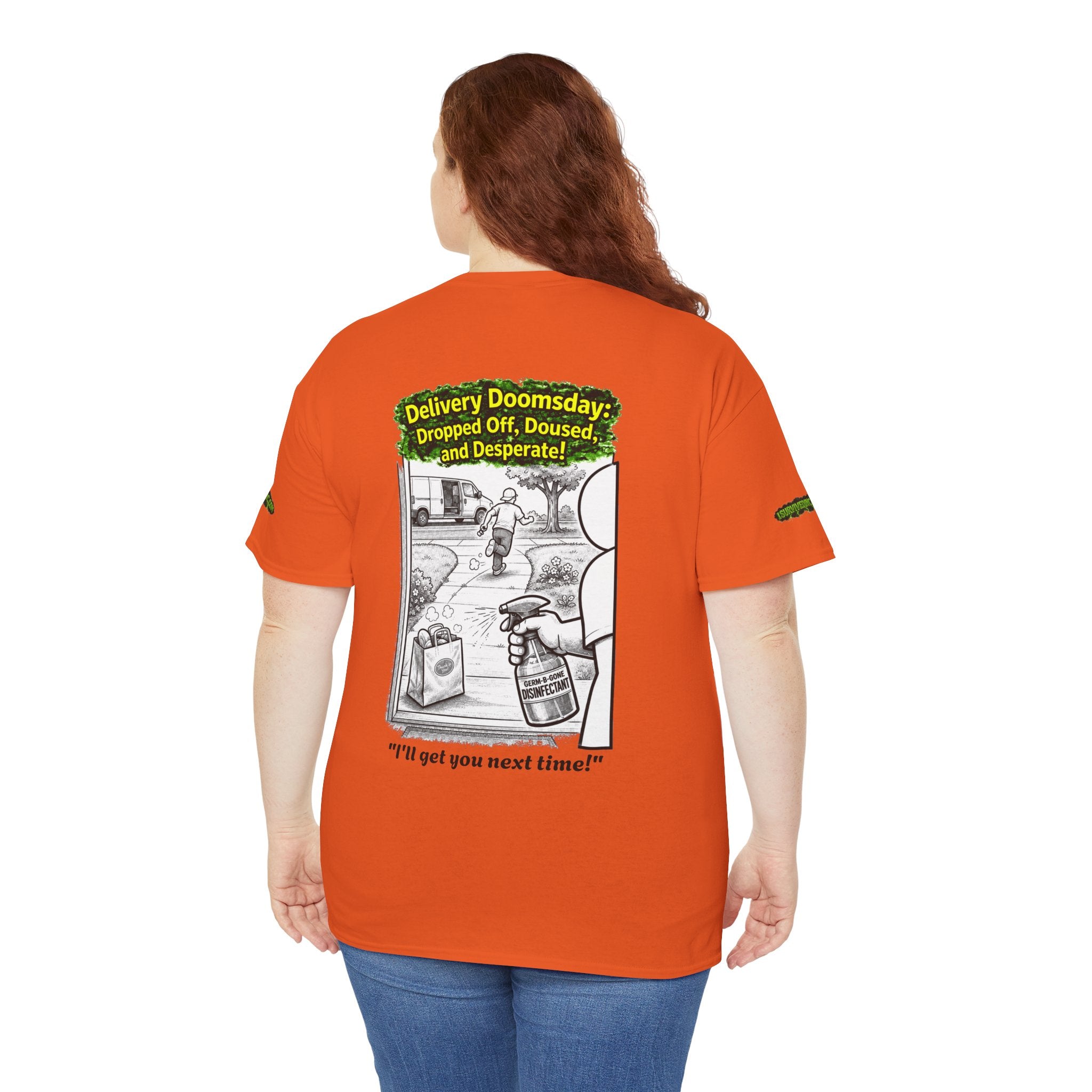 I Survived 2020 — PANDEMIC S1:E5: Director's Cut Special Edition "Delivery Doomsday" Unisex Heavy Cotton Tee