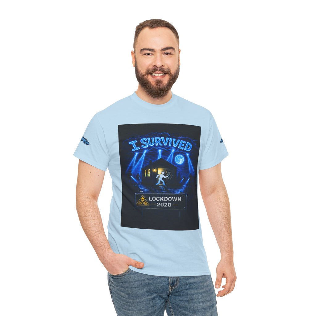 I Survived 2020 — S3:E2 "Dating Under Lockdown" | Lockdown Edition Documentary Unisex Heavy Cotton Tee (SPECIAL EDITION)