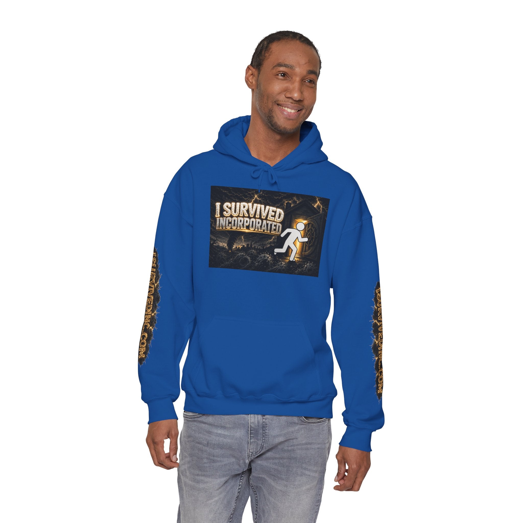 I Survived Incorporated Hoodie Sweatshirt – Original Design Teaser