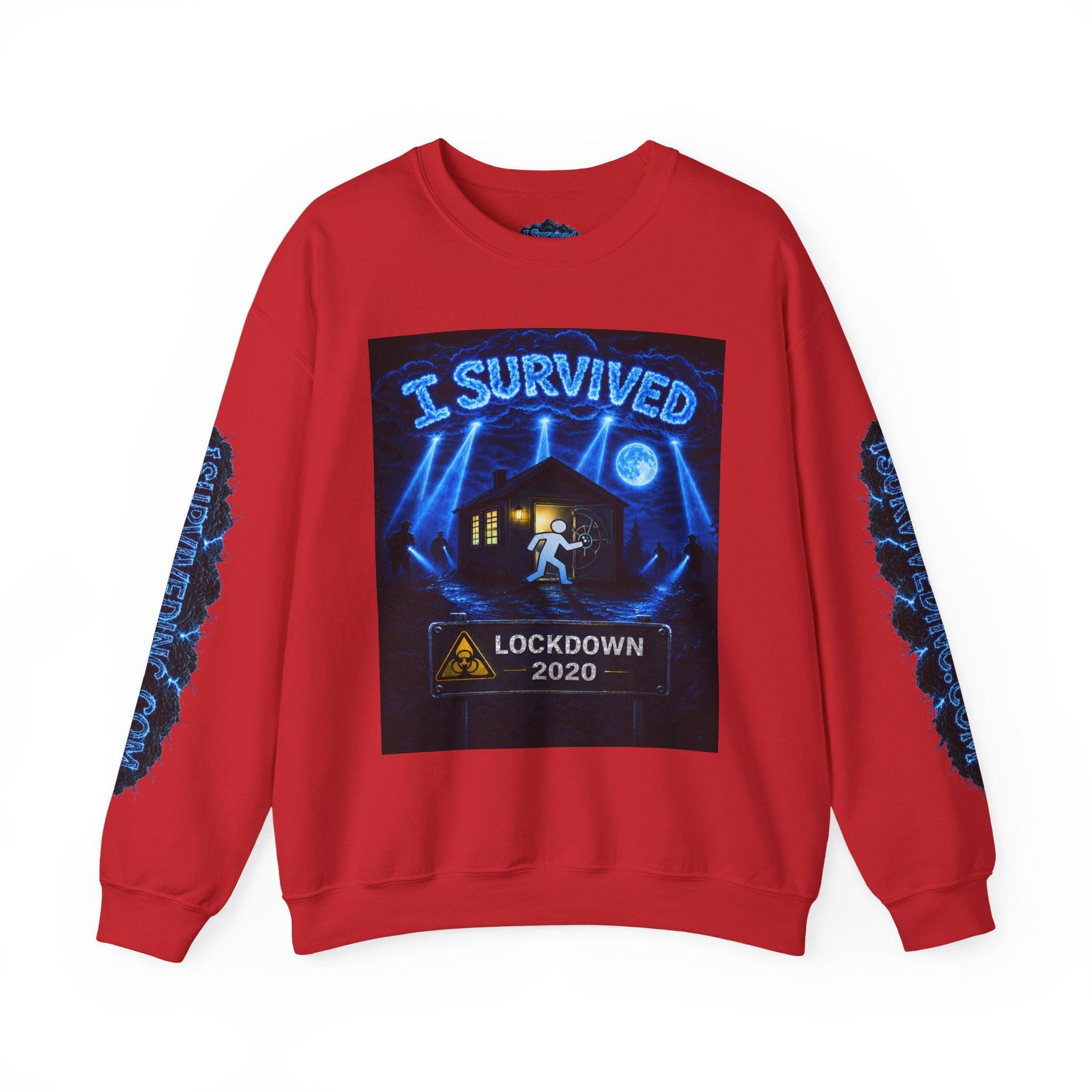 I Survived 2020 — S3:E4 "Working From Home" | Mid-Season Finale Pt. 1 | Lockdown Edition Documentary Unisex Heavy Blend™ Crewneck Sweatshirt