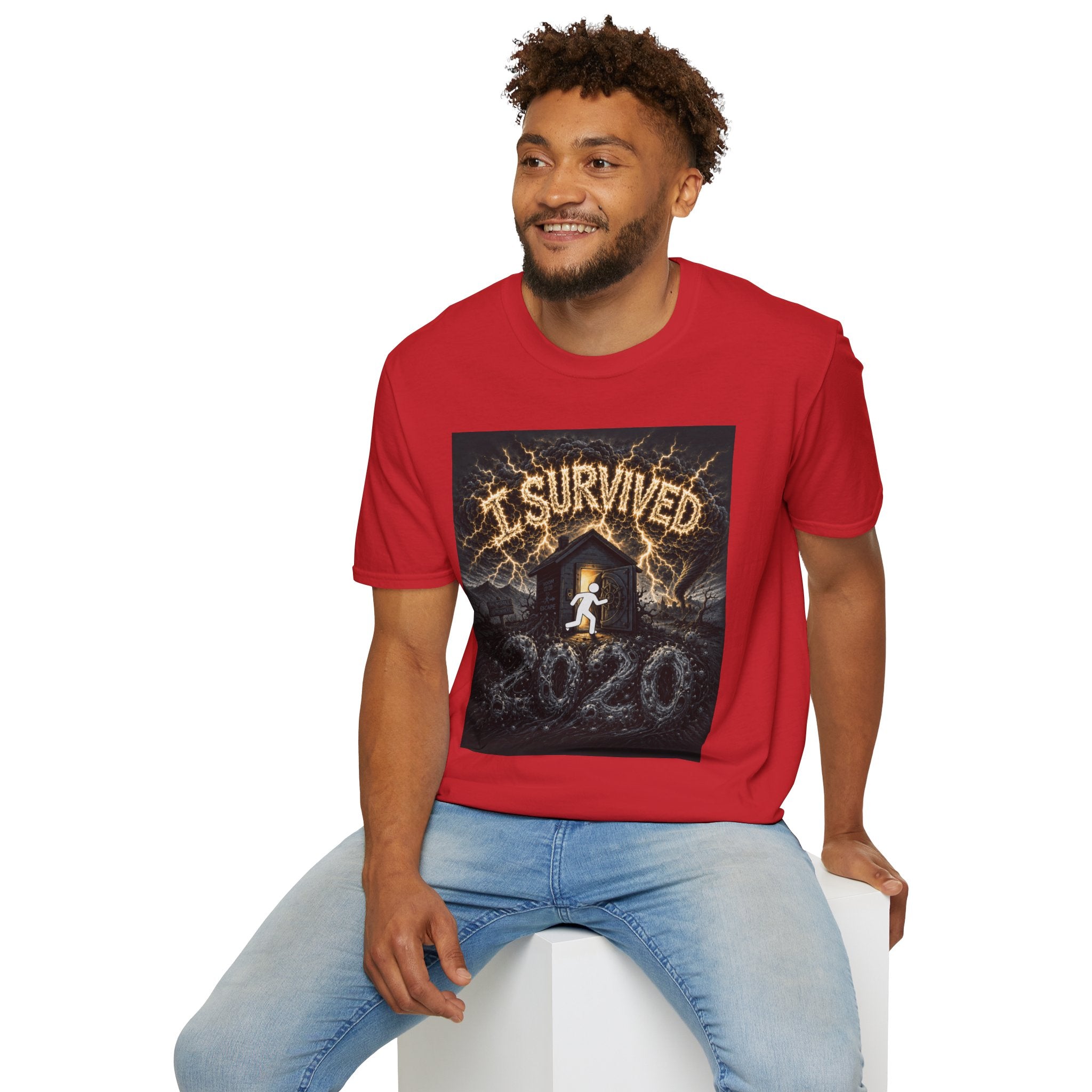 I Survived 2020 — Original PILOT Design Unisex Softstyle T-Shirt