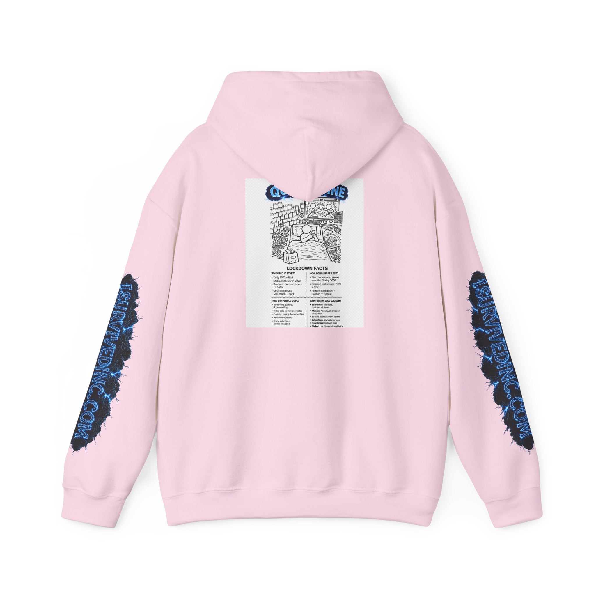 I Survived 2020 — S3:E1 "Quarantine" | Lockdown Edition Documentary Hoodie Sweatshirt