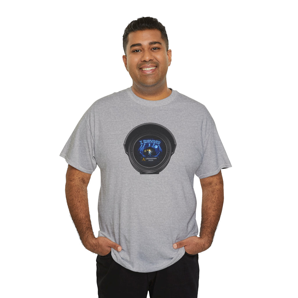 I Survived 2020 — LOCKDOWN S3:E1: Director's Cut "Quarantine" Unisex Heavy Cotton Tee