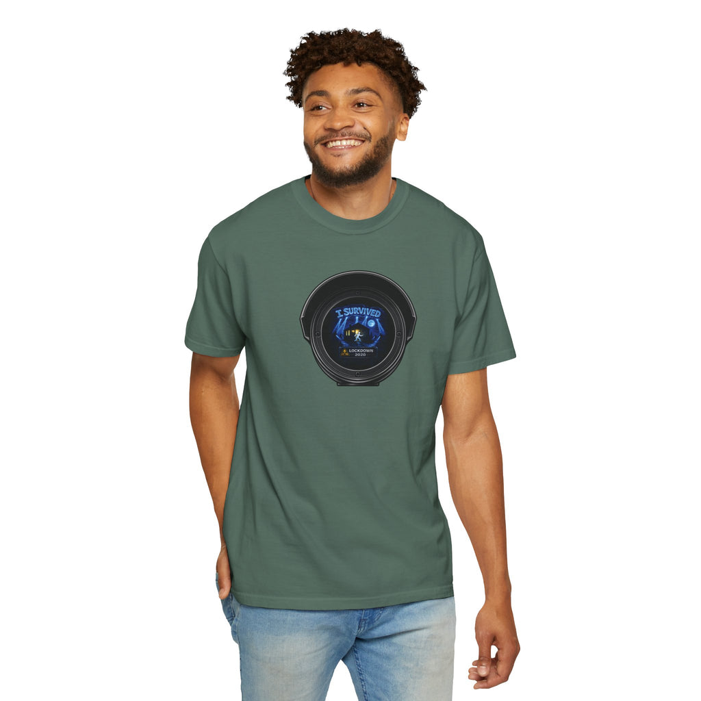 I Survived 2020 —  LOCKDOWN S3:E2: Director's Cut "Dating Under Lockdown" Unisex Garment-Dyed T-shirt