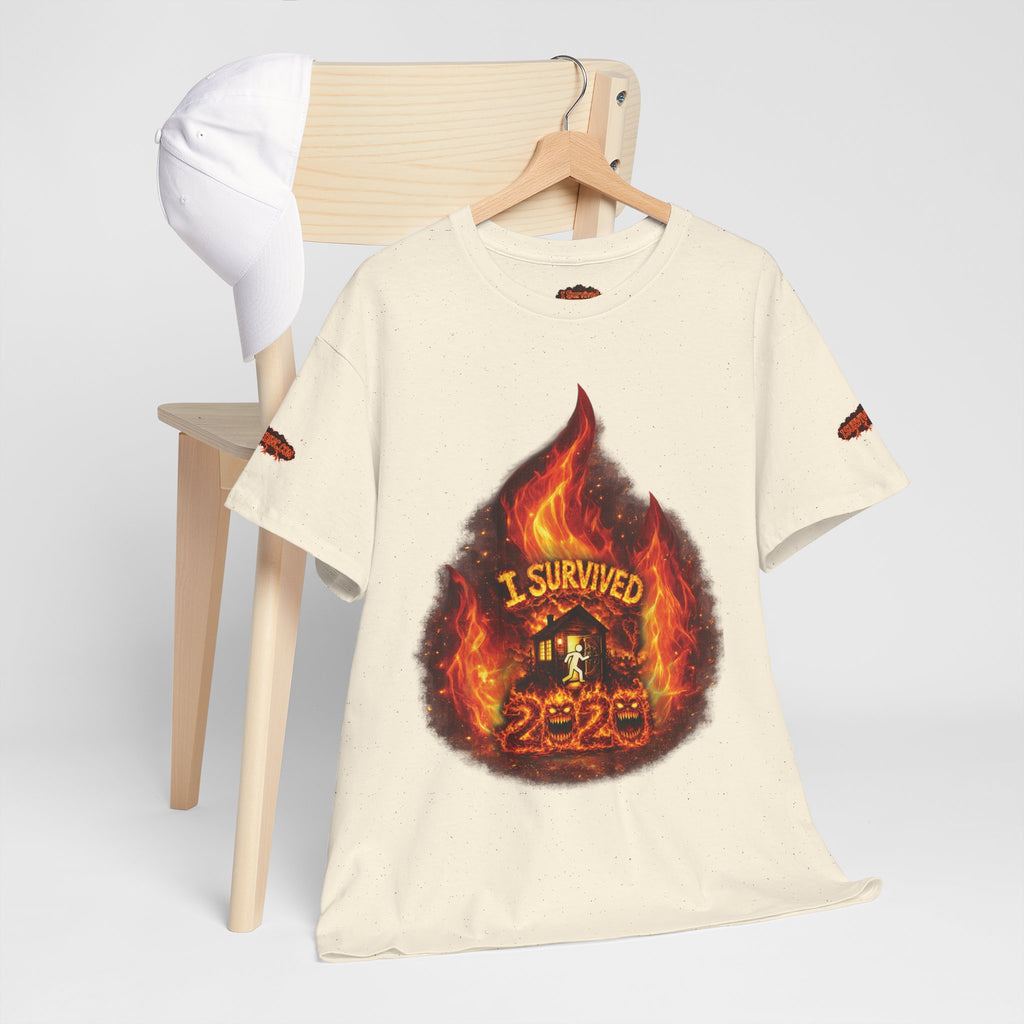 I Survived 2020 — Director's Cut S2:E4 "Western U.S. Wildfire Season" | Mid-Season Finale Pt. 1 | Wildfire Edition Memorial Unisex Heavy Cotton Tee (SPECIAL EDITION)