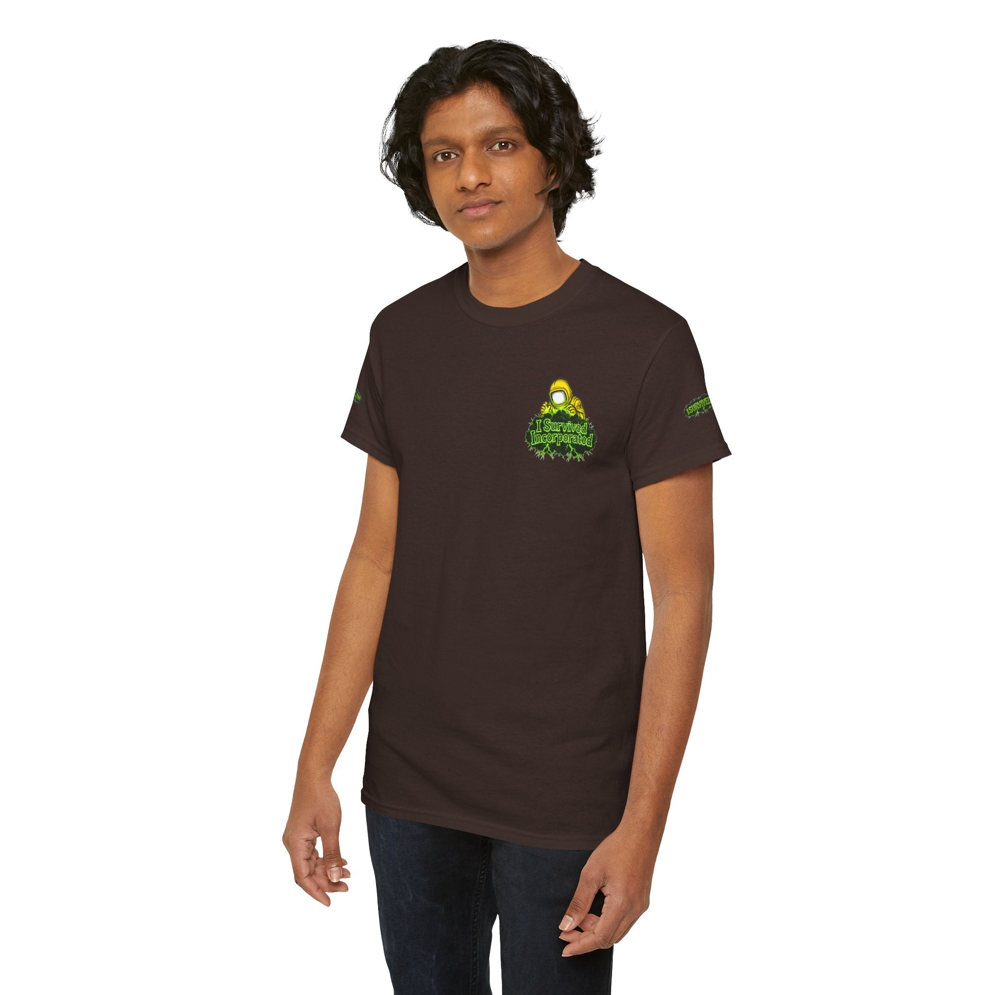 I Survived 2020 — "Please Stand By" Test Pattern Toxic Signal Tee Special Edition Summer Premiere Unisex Heavy Cotton Tee