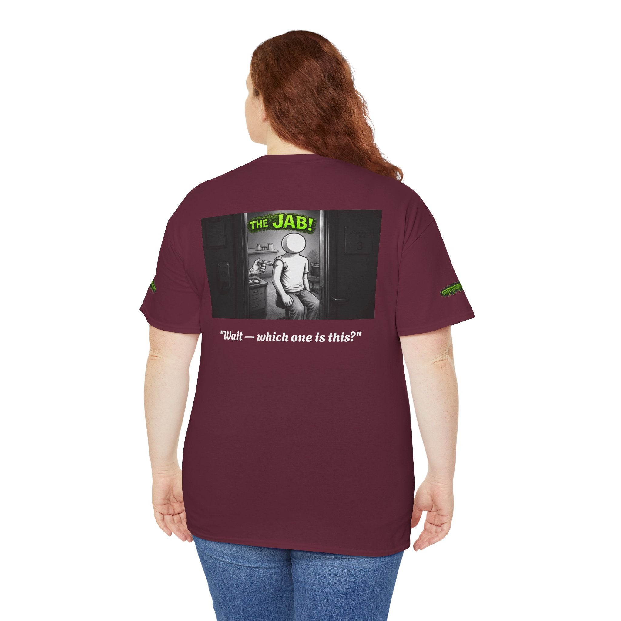 I Survived 2020 — S1:E3 "The Jab!" | Pandemic Edition Unisex Heavy Cotton Tee (Special Edition)