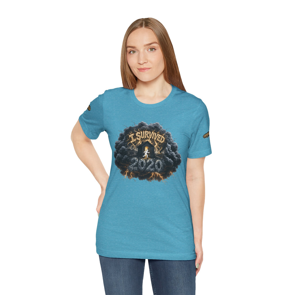 I Survived 2020 — Director's Cut Original Design Teaser Tee | Season 1 Premiere Drop Unisex Jersey Short Sleeve Tee