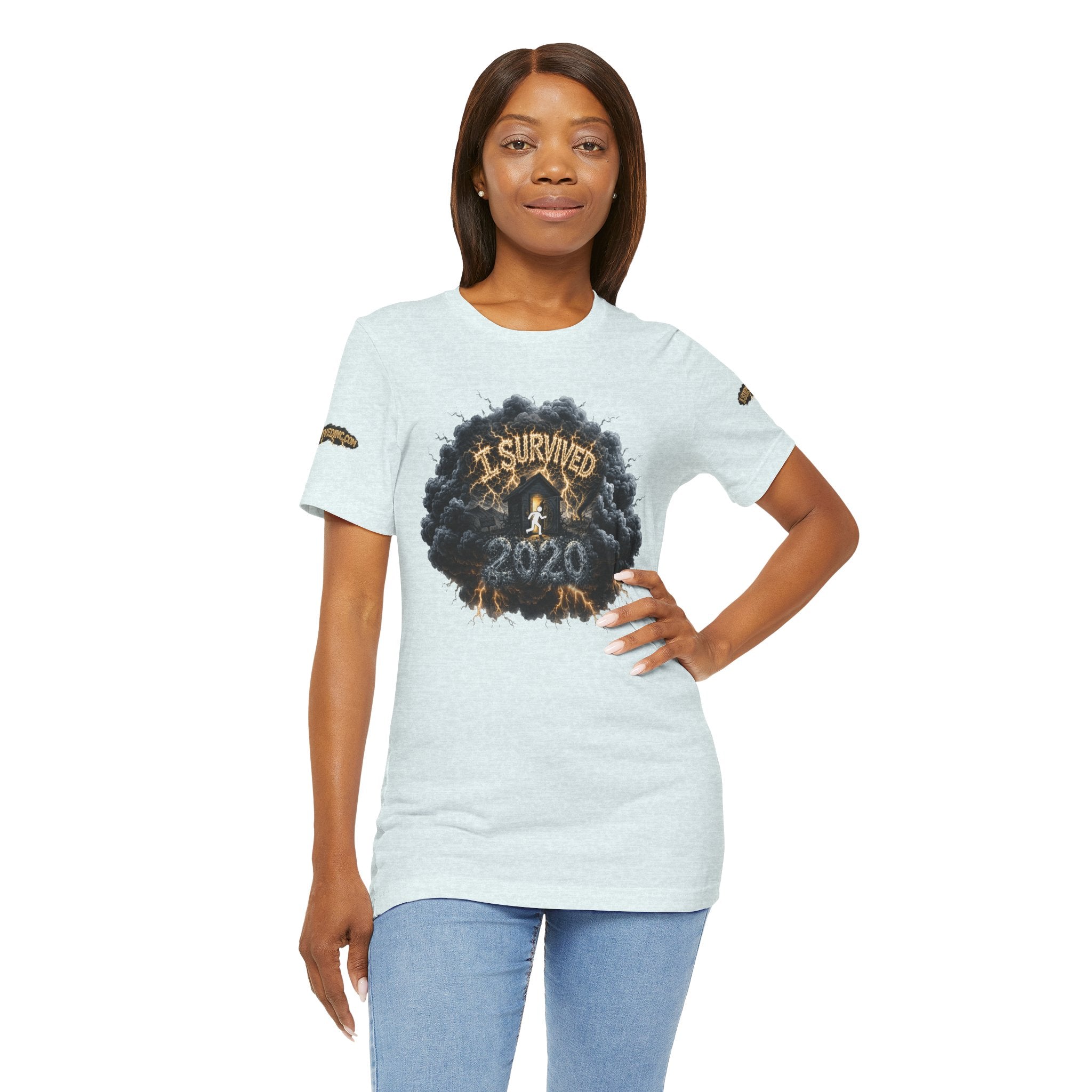 I Survived 2020 — Director's Cut Original Design Teaser Tee | Season 1 Premiere Drop Unisex Jersey Short Sleeve Tee