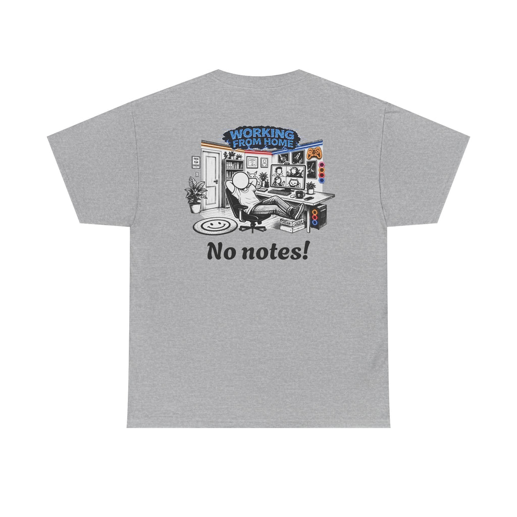 I Survived 2020 — LOCKDOWN S3:E4: Director's Cut "Working From Home" Unisex Heavy Cotton Tee