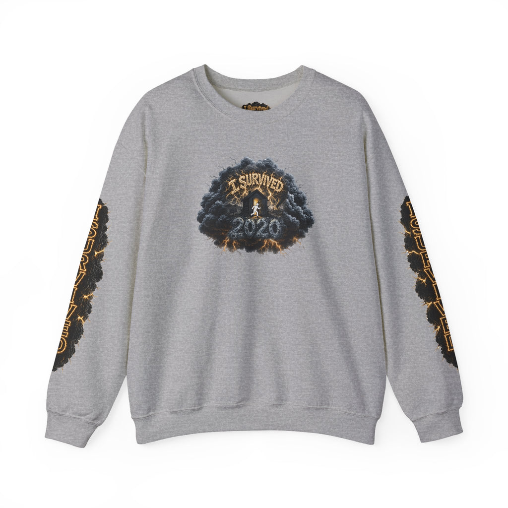 I Survived 2020 — Original PILOT Design: Director's Cut Special Edition Unisex Heavy Blend™ Crewneck Sweatshirt