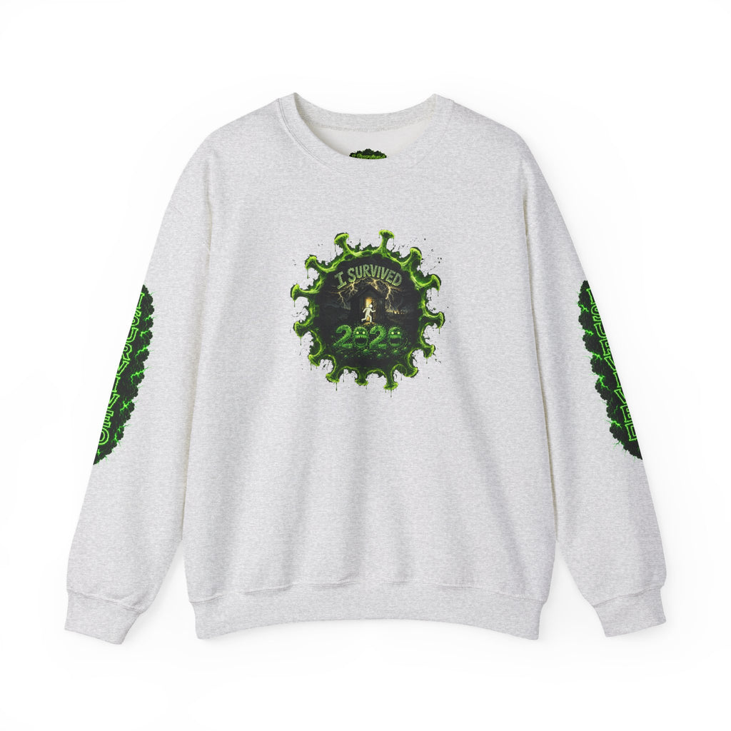 I Survived 2020 — PANDEMIC S1:E2: Director's Cut "The Coming of COVID" Unisex Heavy Blend™ Crewneck Sweatshirt