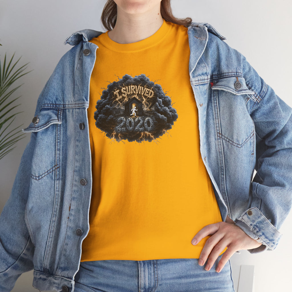 I Survived 2020 — Original PILOT Design: Director's Cut Special Edition Unisex Heavy Cotton Tee