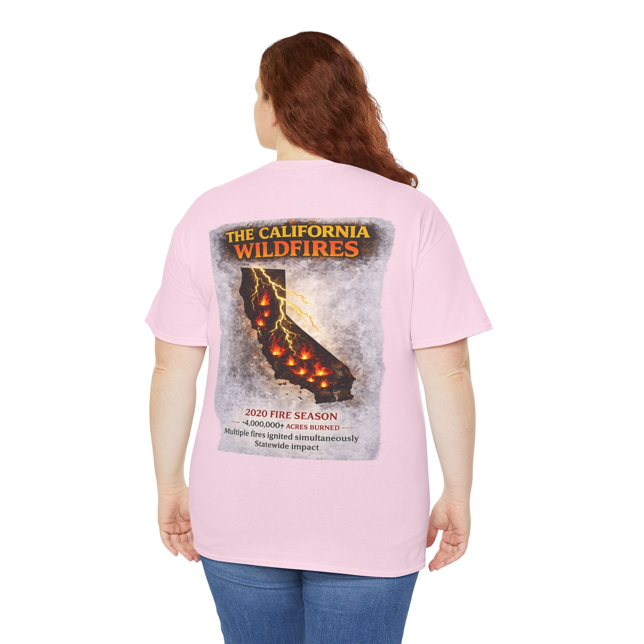 I Survived 2020 — Director's Cut S2:E3 "The California Wildfires" | Wildfire Edition Memorial Unisex Heavy Cotton Tee
