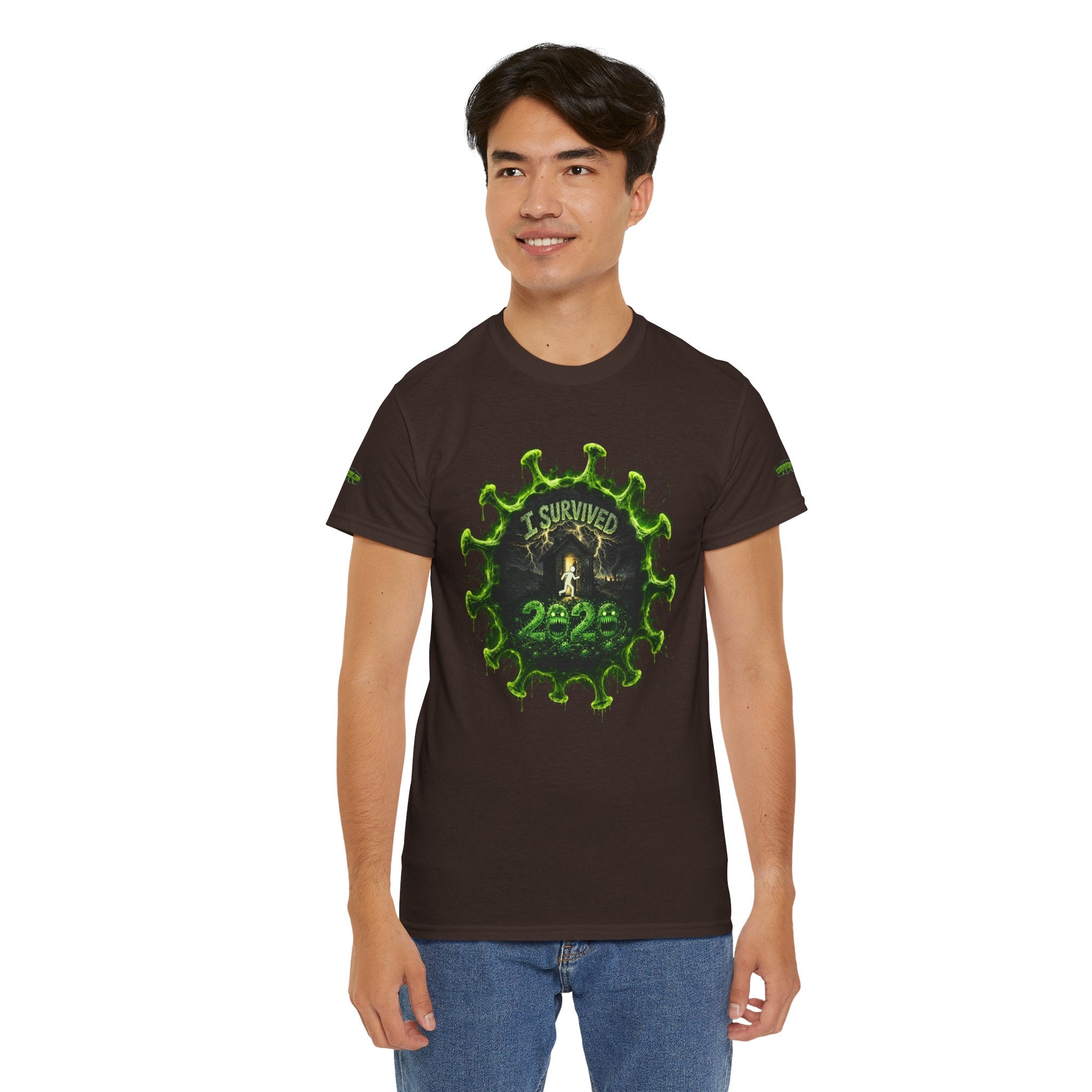 I Survived 2020 — Director's Cut S1:E1 "COVID-19: The Coronavirus" | Pandemic Edition Unisex Heavy Cotton Tee (SPECIAL EDITION)