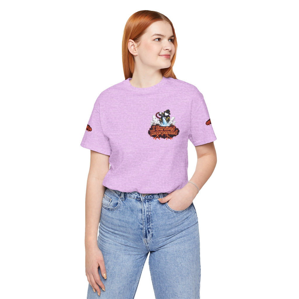 I Survived 2020 — "Please Stand By" Test Pattern Tee Wildfire Signal Special Edition Summer Premiere Unisex Jersey Short Sleeve Tee