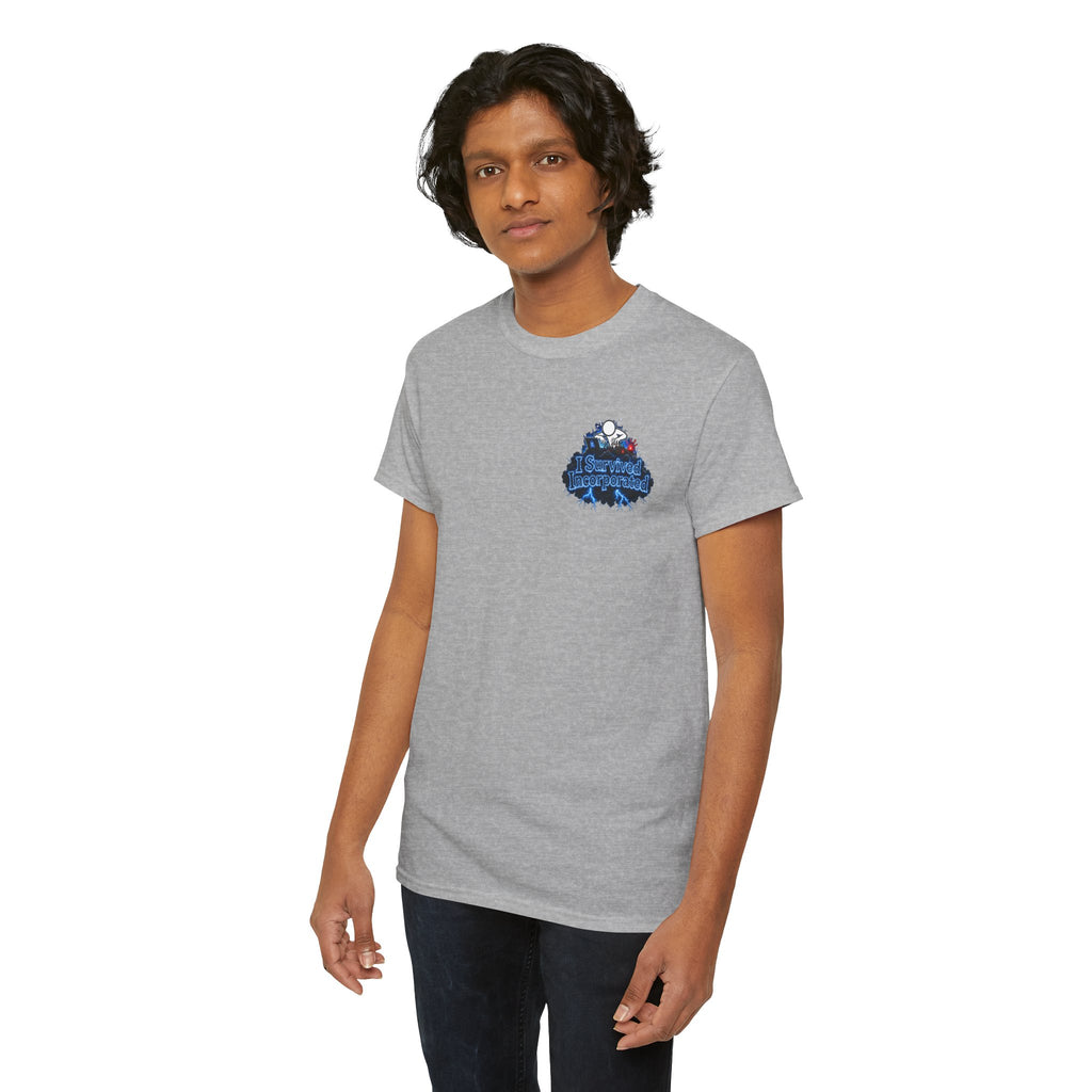 I Survived 2020 — "Please Stand By" Test Pattern Tee Lockdown Surveillance Edition Summer Exclusive Unisex Heavy Cotton Tee