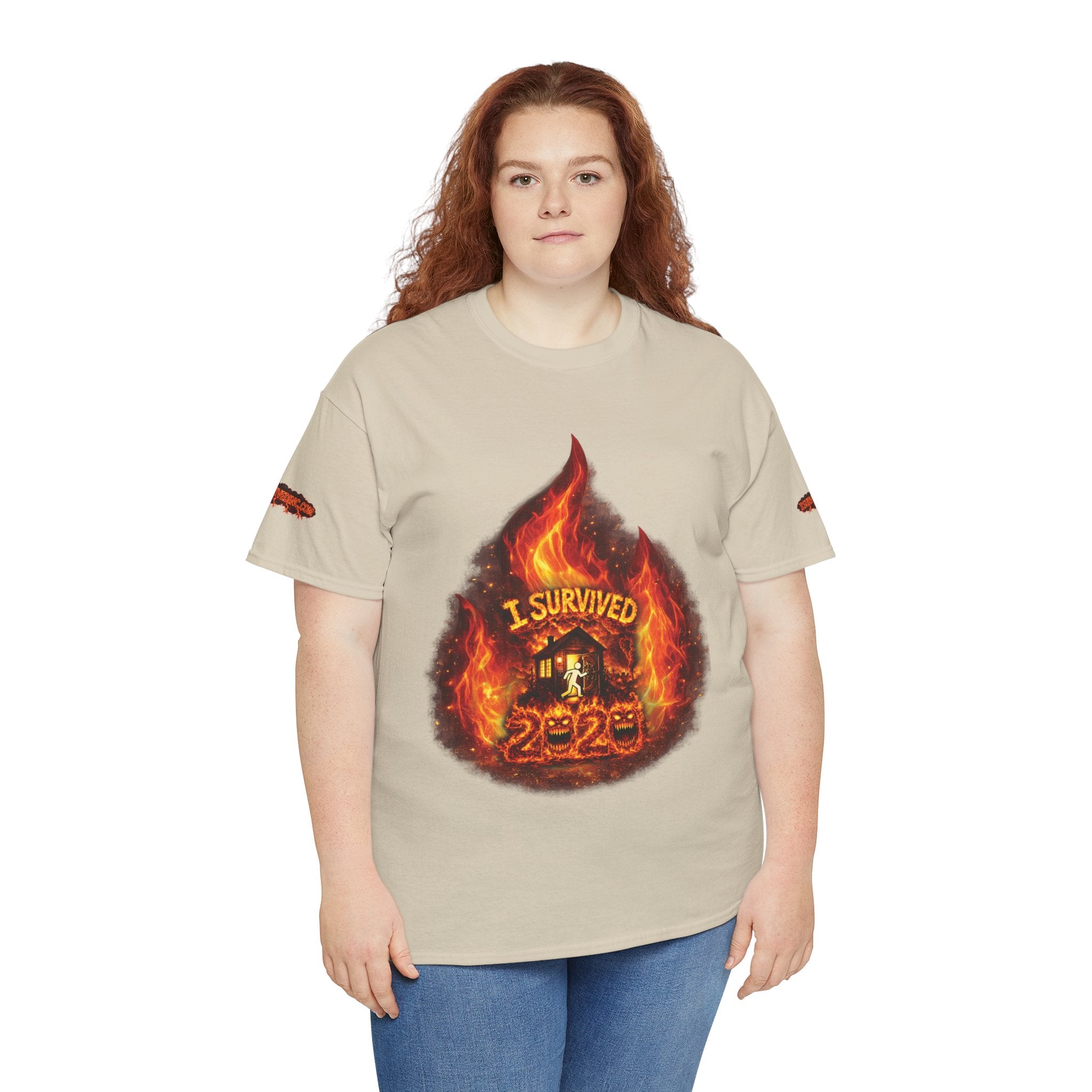 I Survived 2020 — Director's Cut S2:E4 "Western U.S. Wildfire Season" | Mid-Season Finale Pt. 1 | Wildfire Edition Memorial Unisex Heavy Cotton Tee (SPECIAL EDITION)