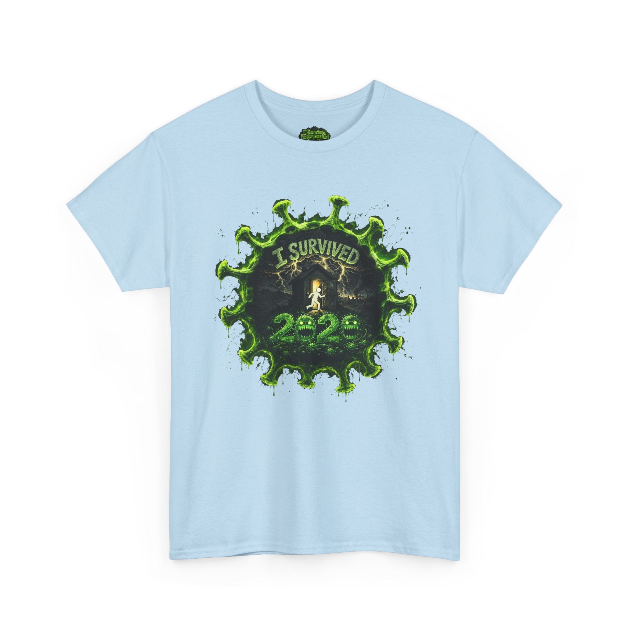 I Survived 2020 — Director's Cut S1:E4 "Mask Madness Mayhem Moment" | Pandemic Edition Unisex Heavy Cotton Tee