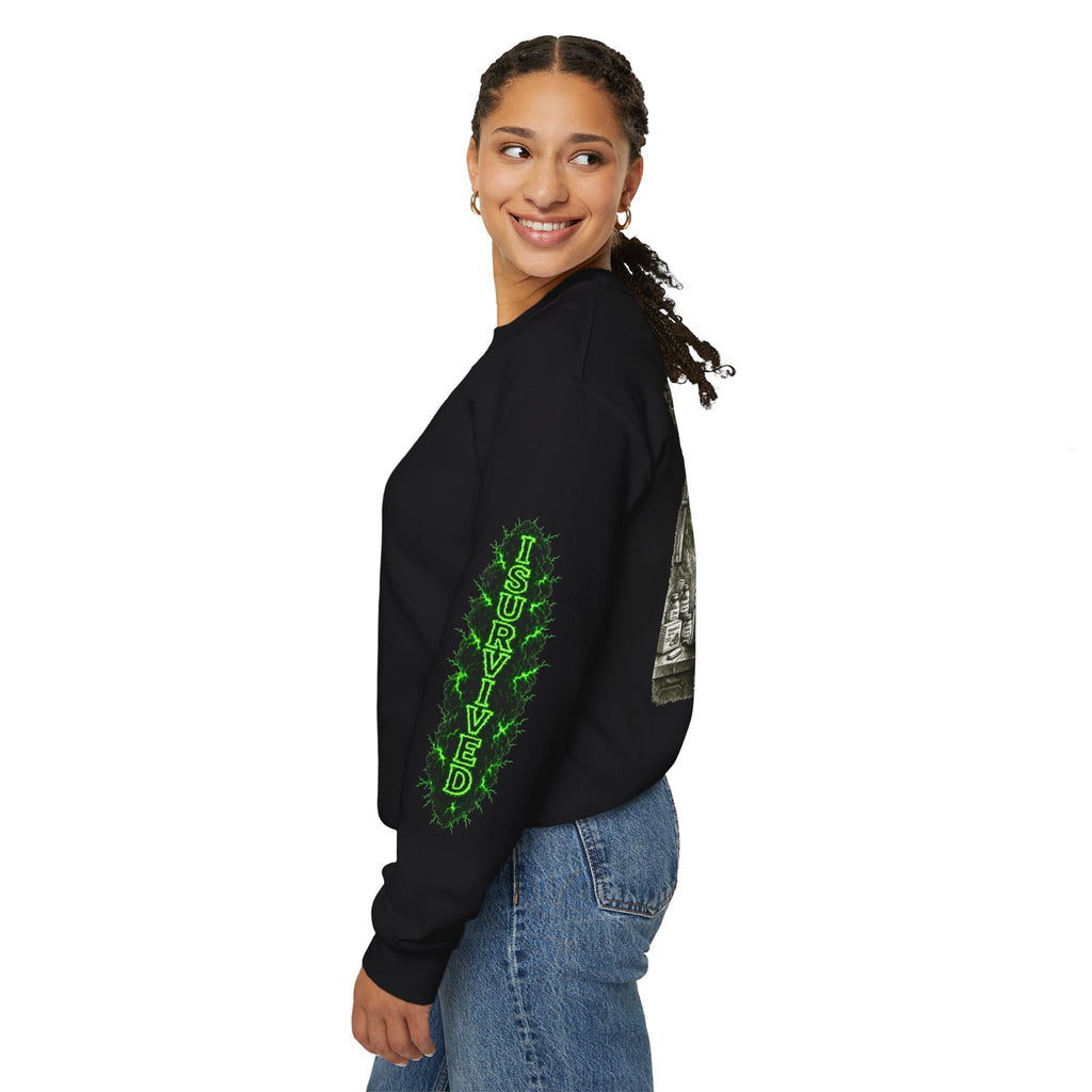 I Survived 2020 — PANDEMIC S1:E1: Director's Cut "COVID-19: The Coronavirus" Unisex Heavy Blend™ Crewneck Sweatshirt