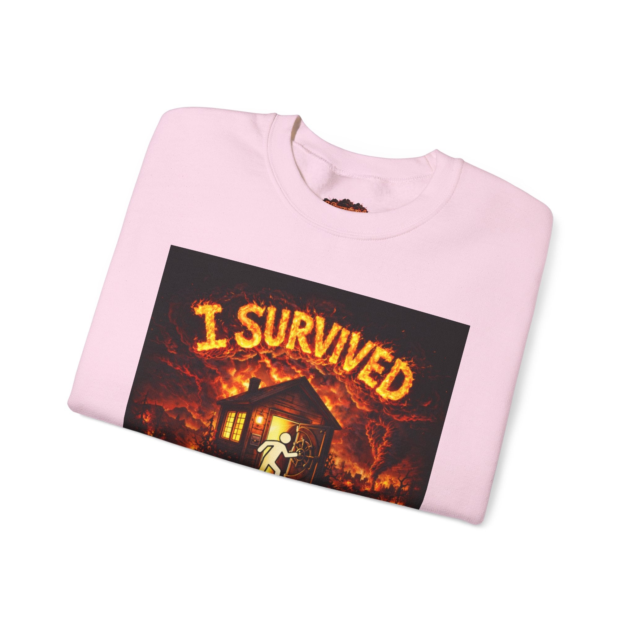 I Survived 2020 — S2:E4 "Western U.S. Wildfire Season" | Mid-Season Finale Pt. 1 | Wildfire Edition Memorial Unisex Heavy Blend™ Crewneck Sweatshirt