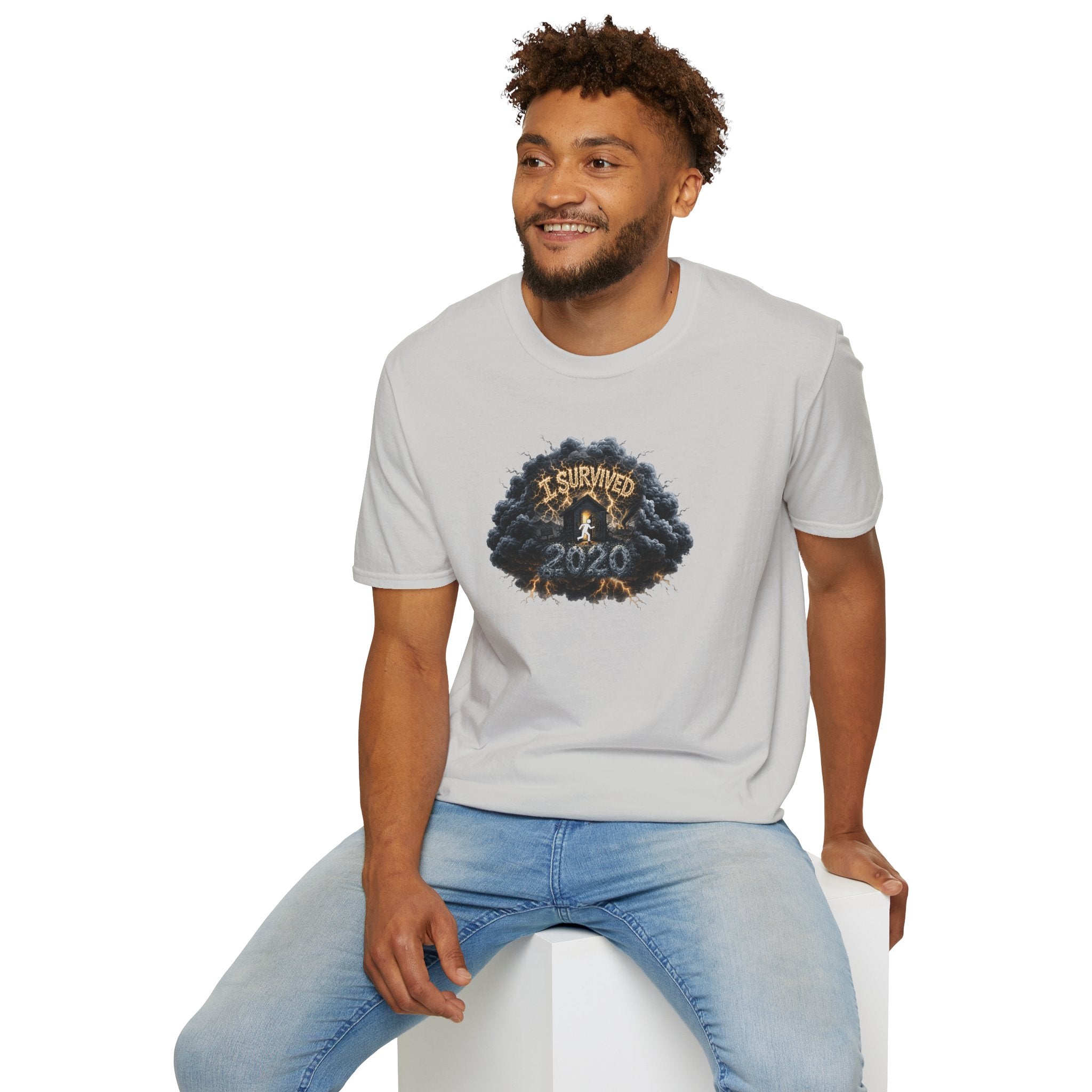 I Survived 2020 —  Original PILOT Design: Director's Cut Unisex Softstyle T-Shirt