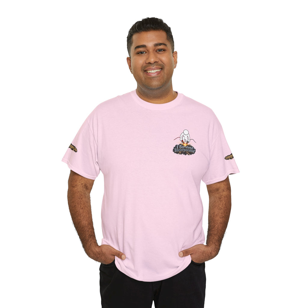 I Survived 2020 — "Please Stand By" Test Pattern Tee Special Edition Summer Premier Unisex Heavy Cotton Tee