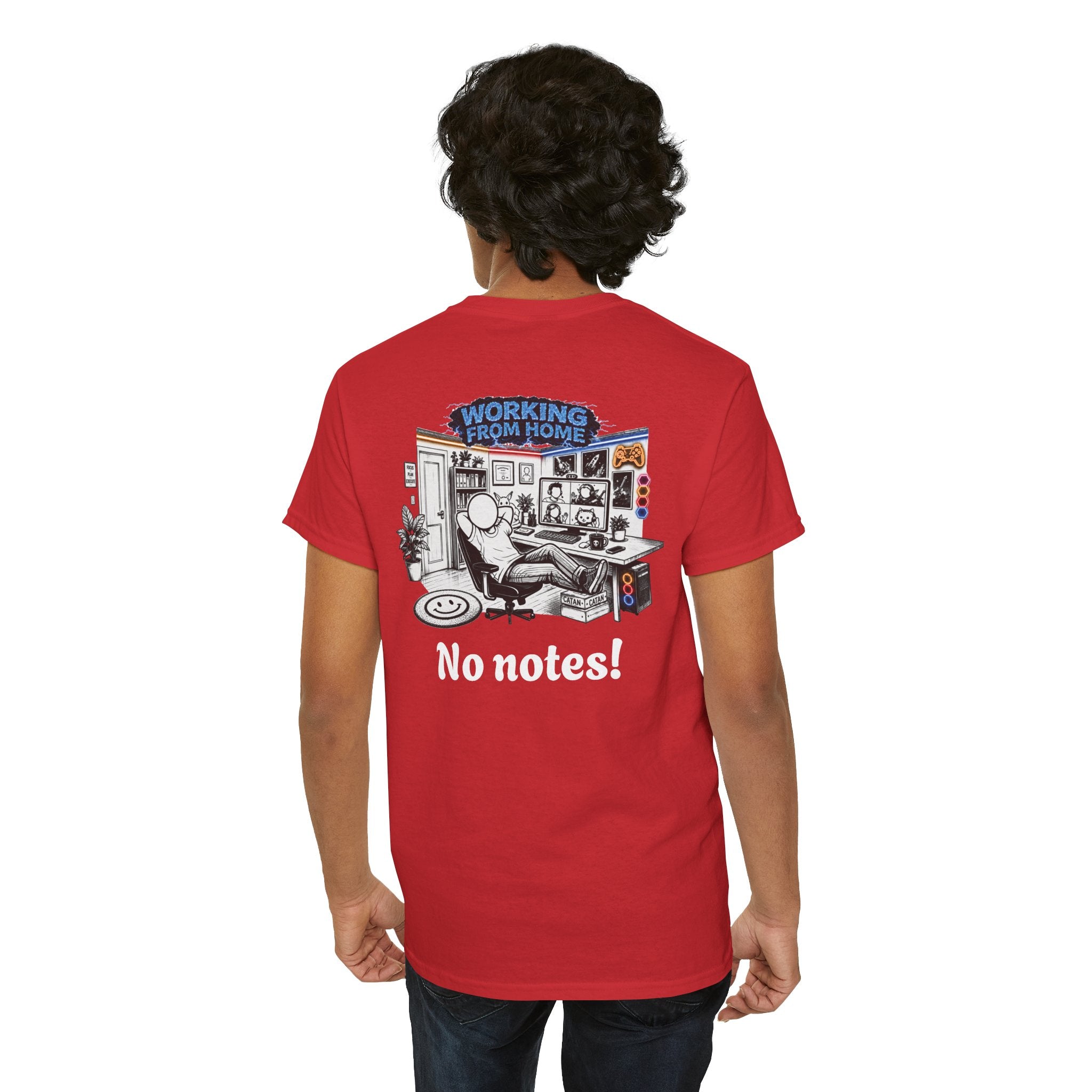 I Survived 2020 — LOCKDOWN S3:E4: Director's Cut "Working From Home" Unisex Heavy Cotton Tee