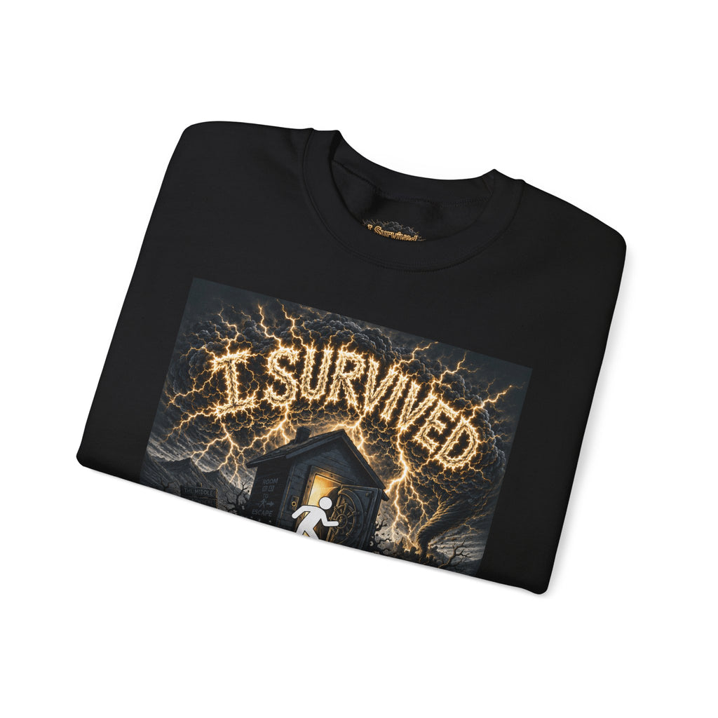 I Survived 2020 — Original Design Teaser Tee | Season 1 Premiere Drop Unisex Heavy Blend™ Crewneck Sweatshirt (SPECIAL EDITION)