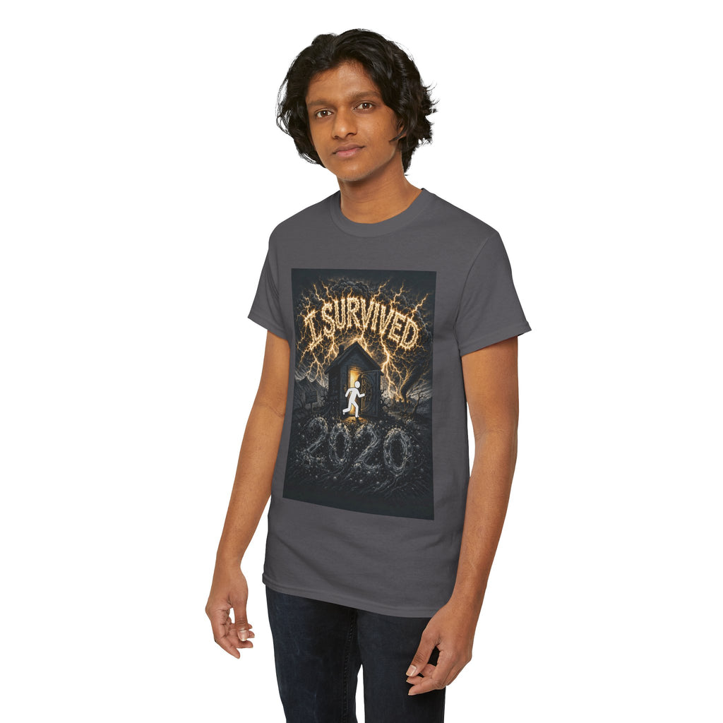 I Survived 2020 — Original PILOT Design Unisex Heavy Cotton Tee