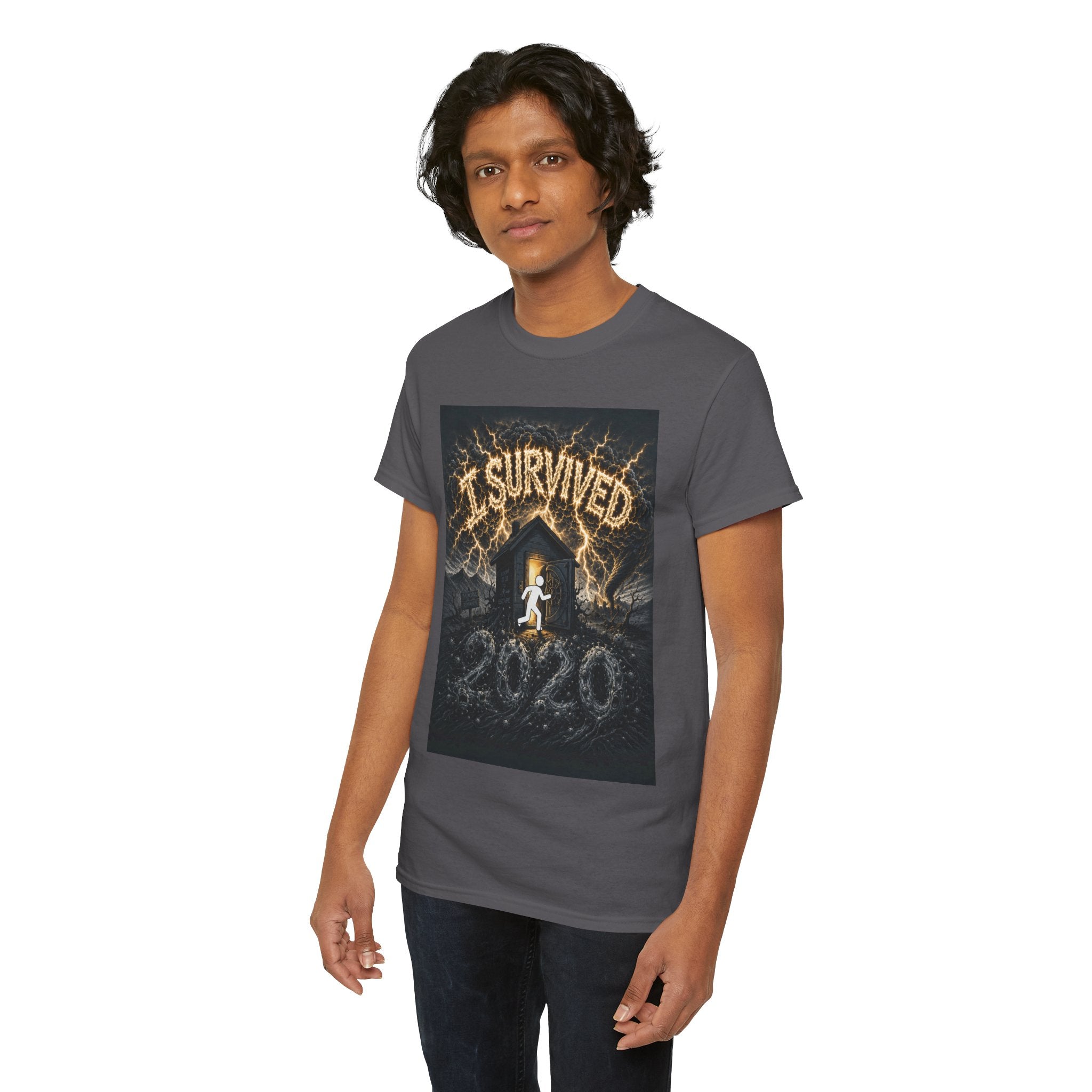 I Survived 2020 — Original PILOT Design Unisex Heavy Cotton Tee