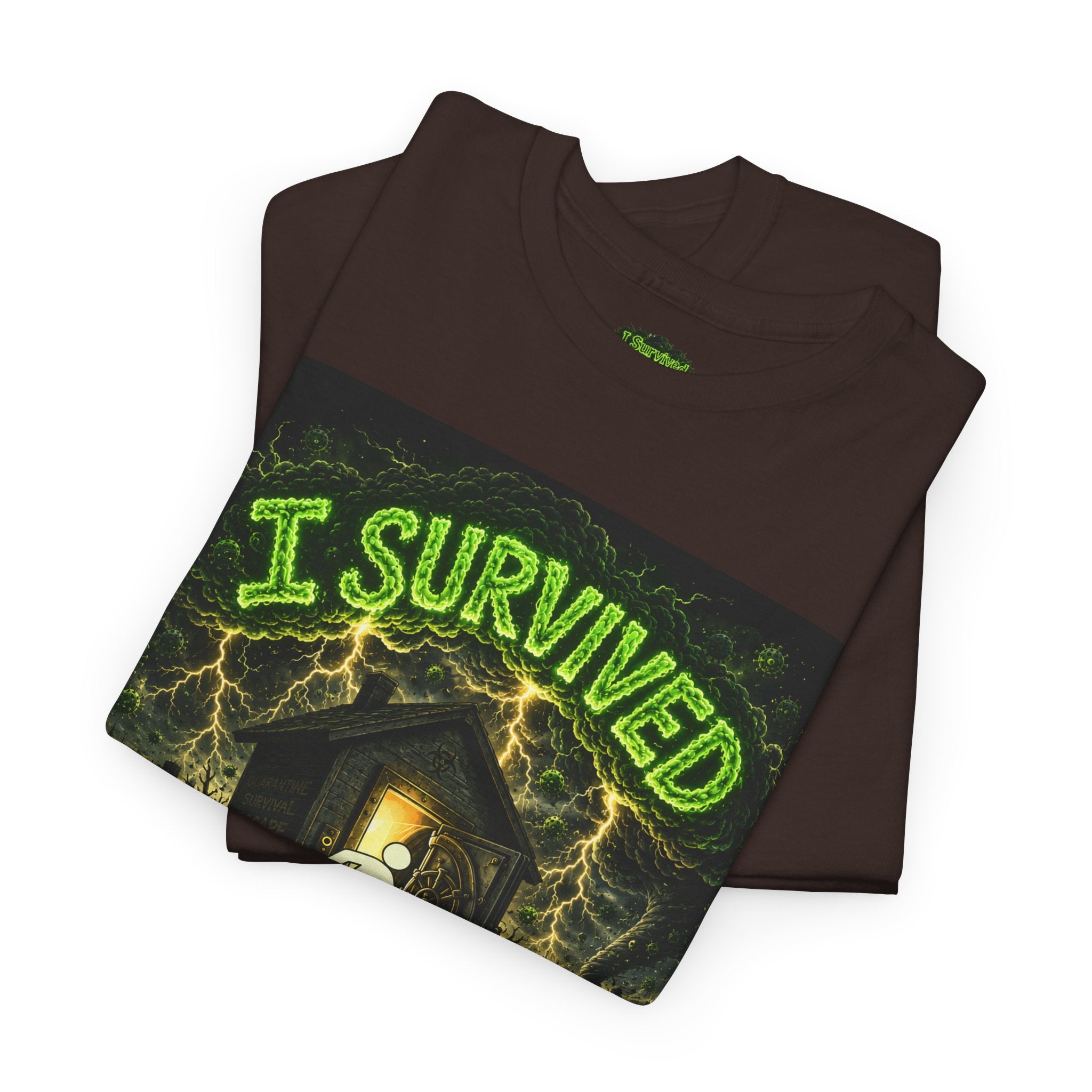 I Survived 2020 — S1:E2 "The Coming of COVID" | Pandemic Edition Unisex Heavy Cotton Tee