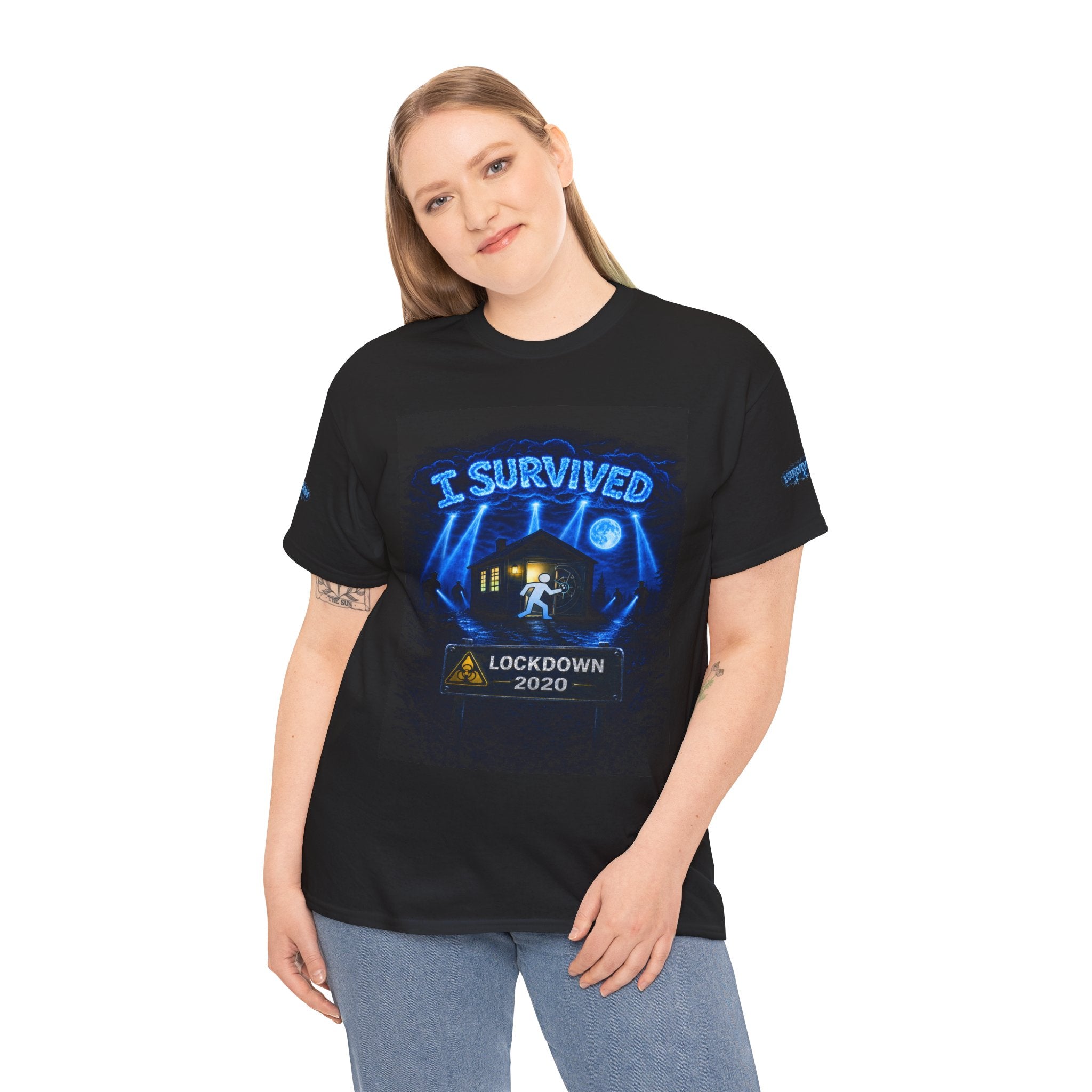 I Survived 2020 — S3:E2 "Dating Under Lockdown" | Lockdown Edition Documentary Unisex Heavy Cotton Tee (SPECIAL EDITION)